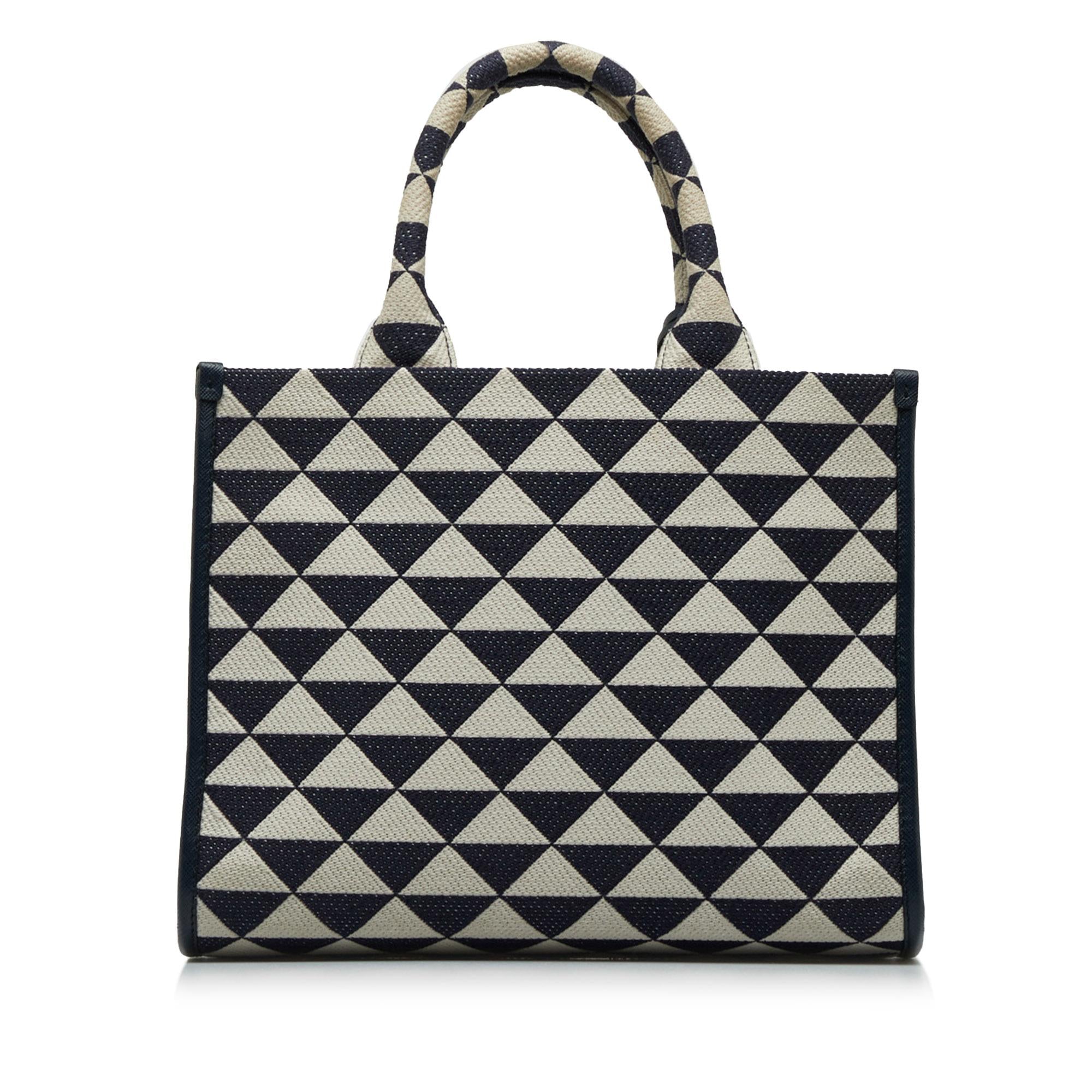 Prada Small Symbole Triangolo Tote (SHG-hRk7cv)