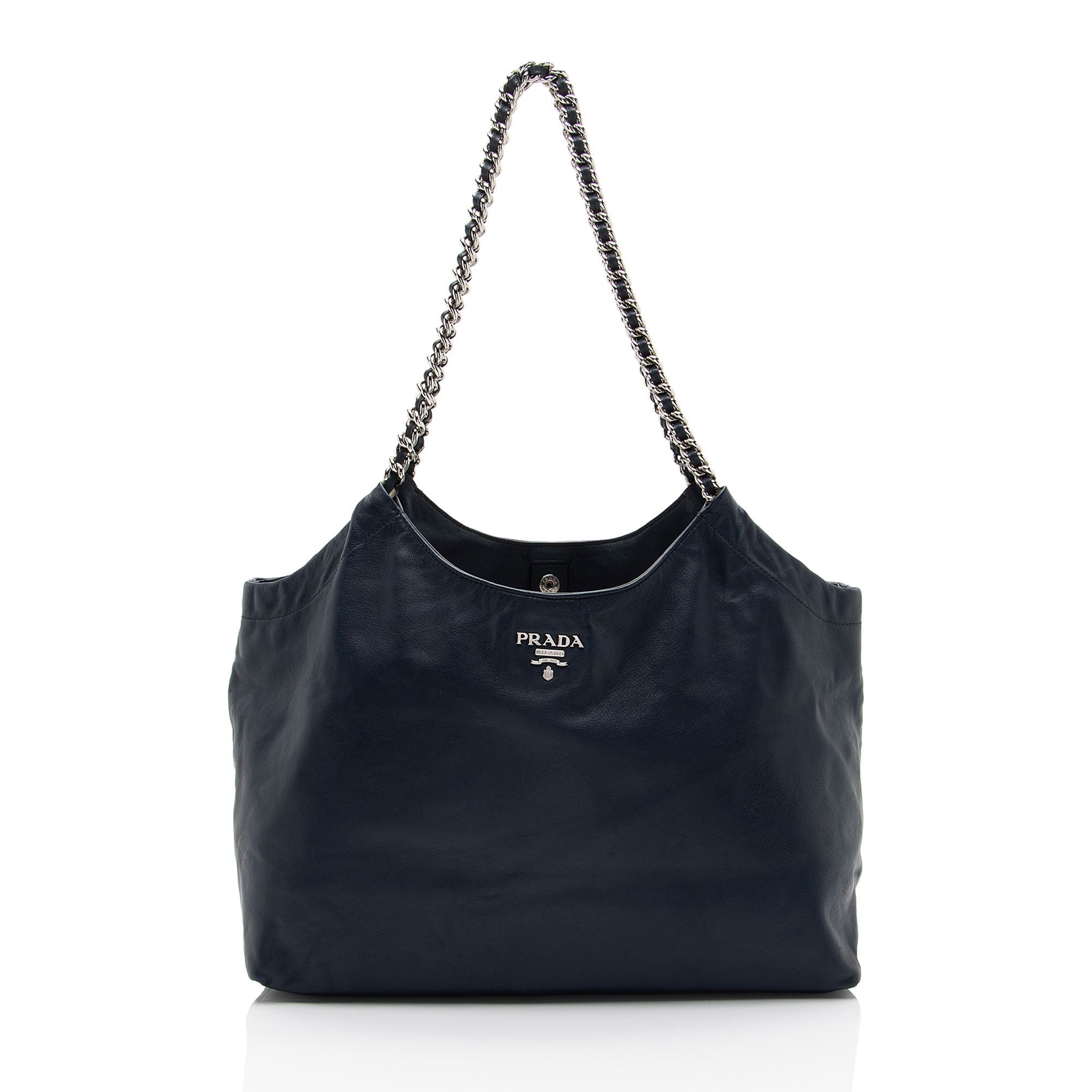 Prada Saffiano Soft Chain Tote (SHF-cQmxTO)