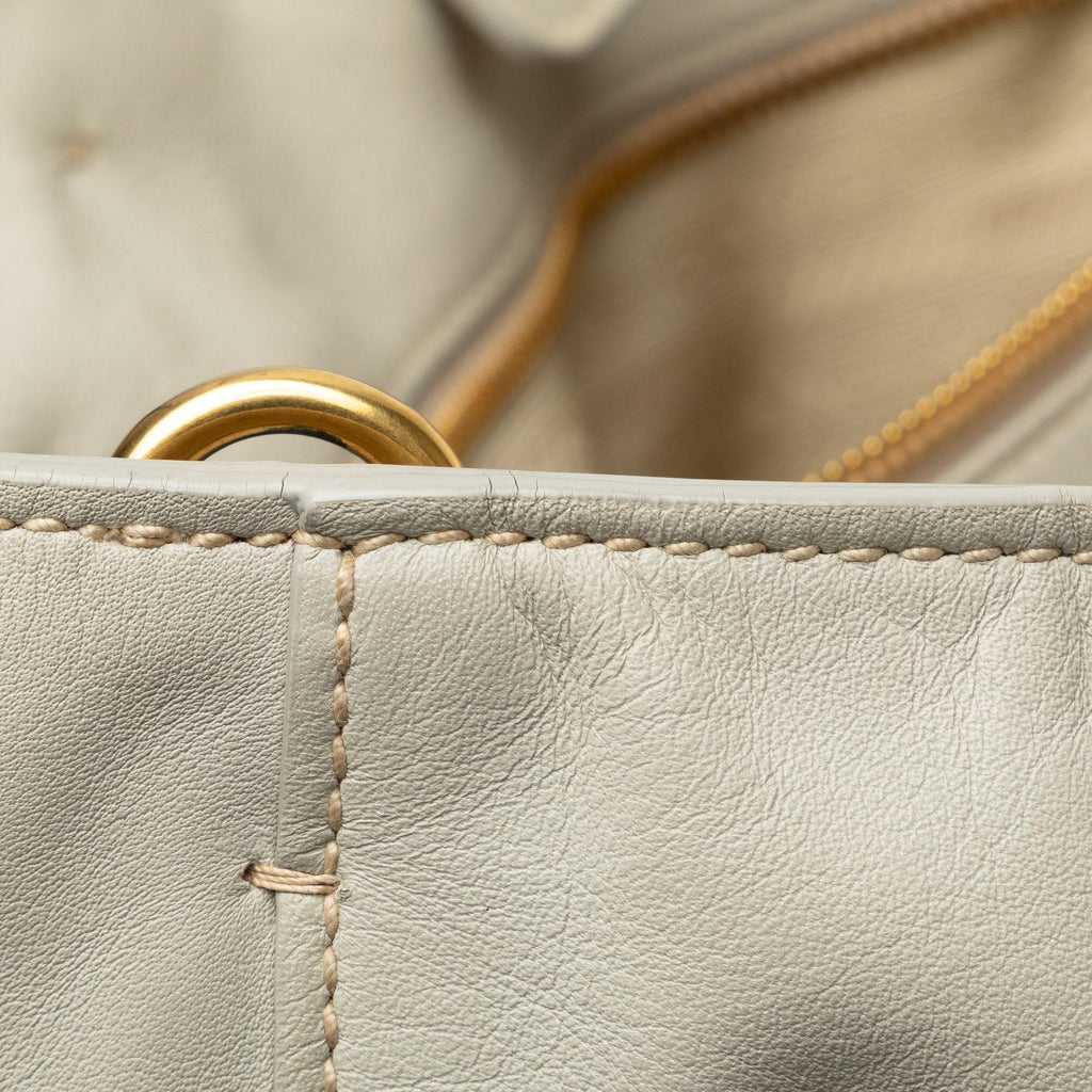Prada Soft Calf Convertible Shopper Tote (SHG-thMpya)