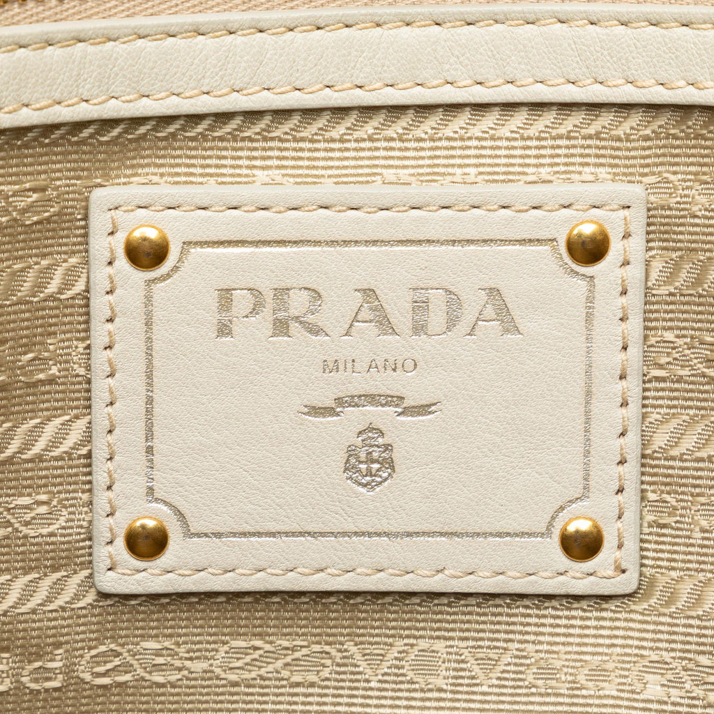 Prada Soft Calf Convertible Shopper Tote (SHG-thMpya)