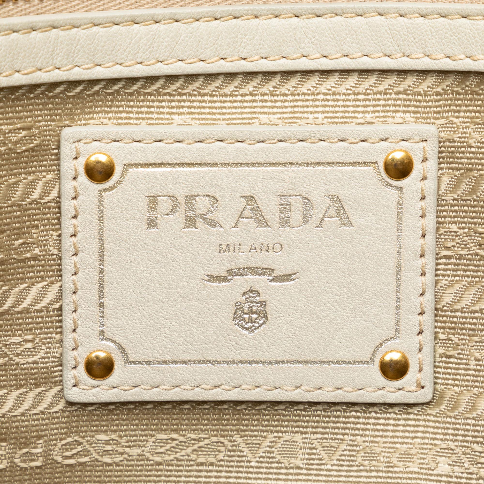 Prada Soft Calf Convertible Shopper Tote (SHG-thMpya)
