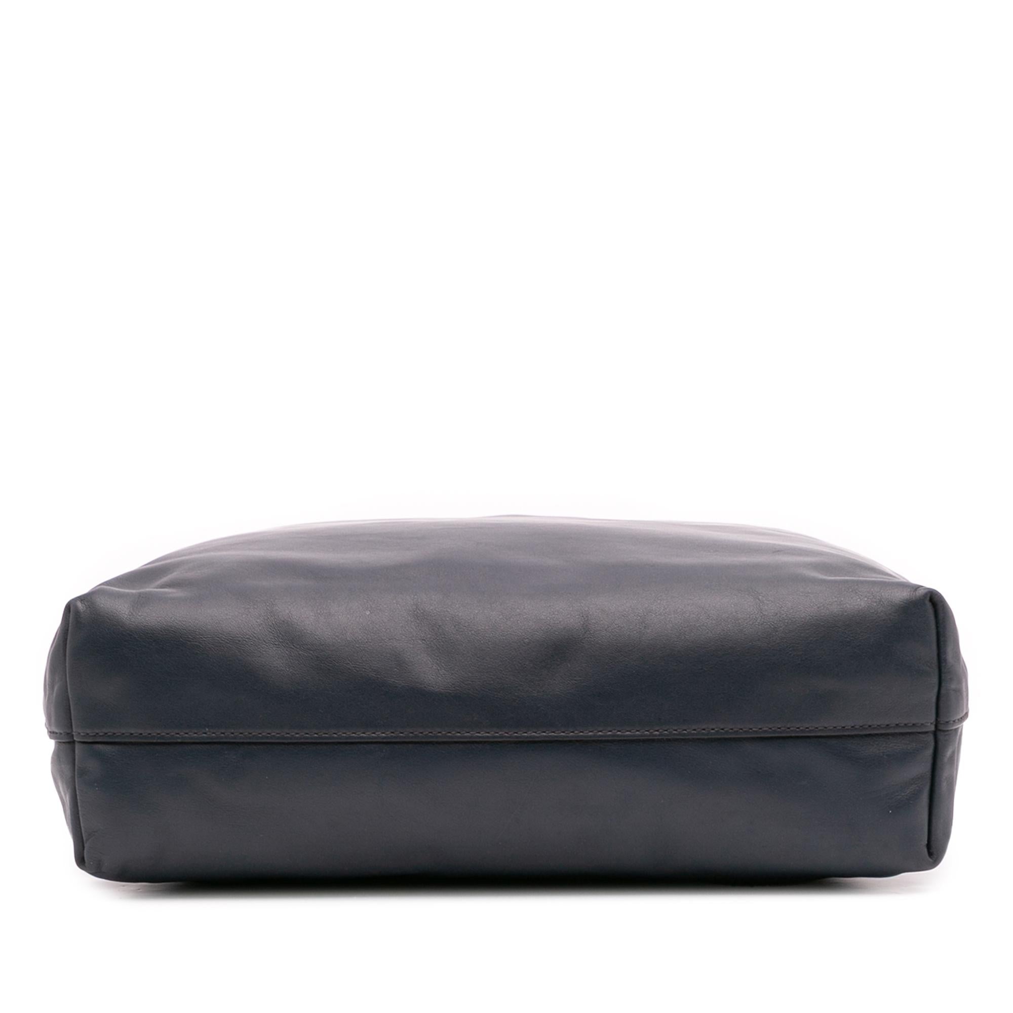 Prada Soft Calf Open Convertible Tote
