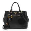 Prada Soft Calf Pocket Shopping Tote (SHF-neGuwb)