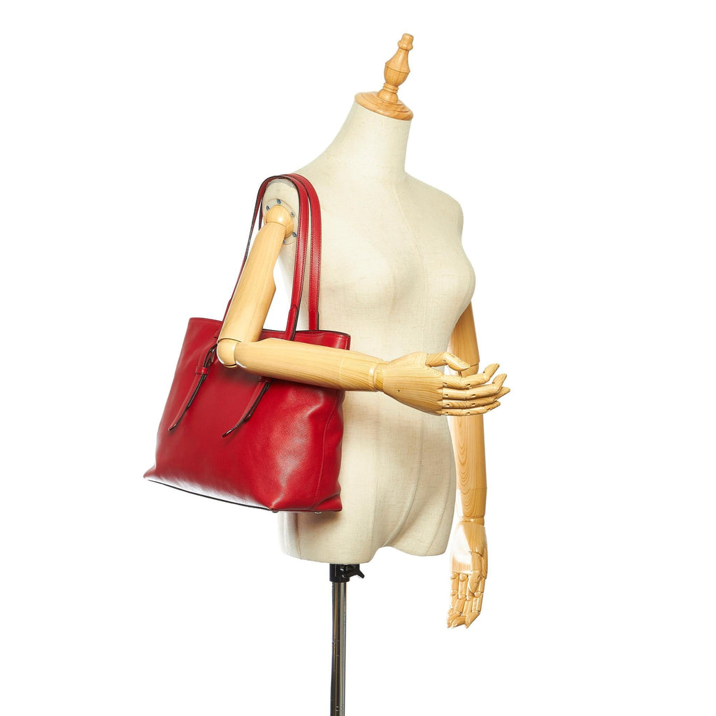 Prada Soft Saffiano Leather Tote Bag (SHG-31701)