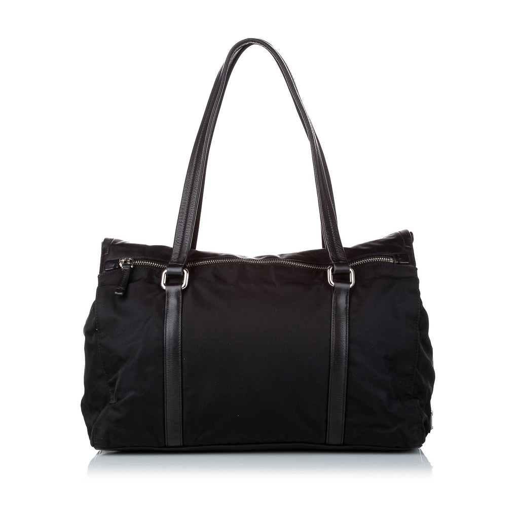 Prada Sound Lock Tessuto Tote Bag (SHG-30926)