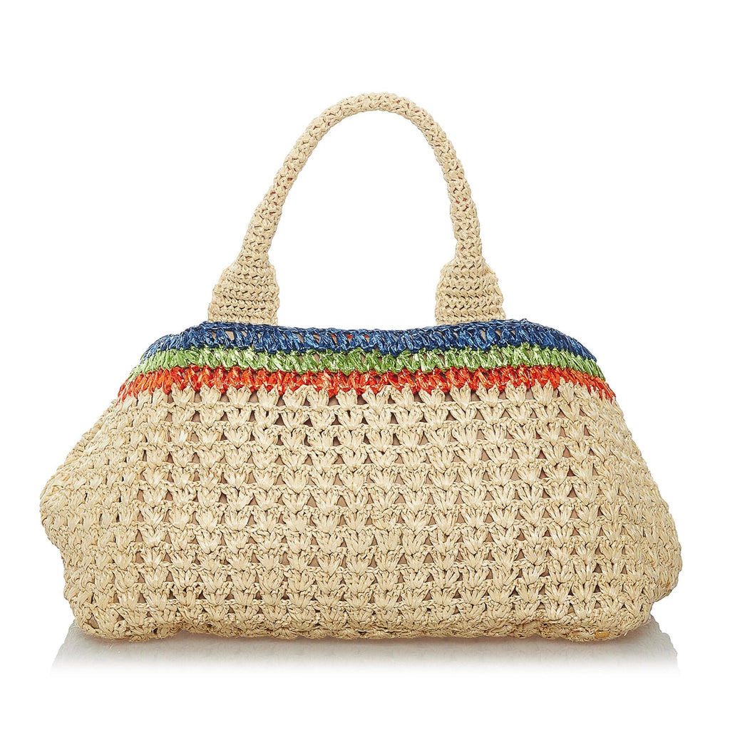 Prada Straw Tote (SHG-29948)