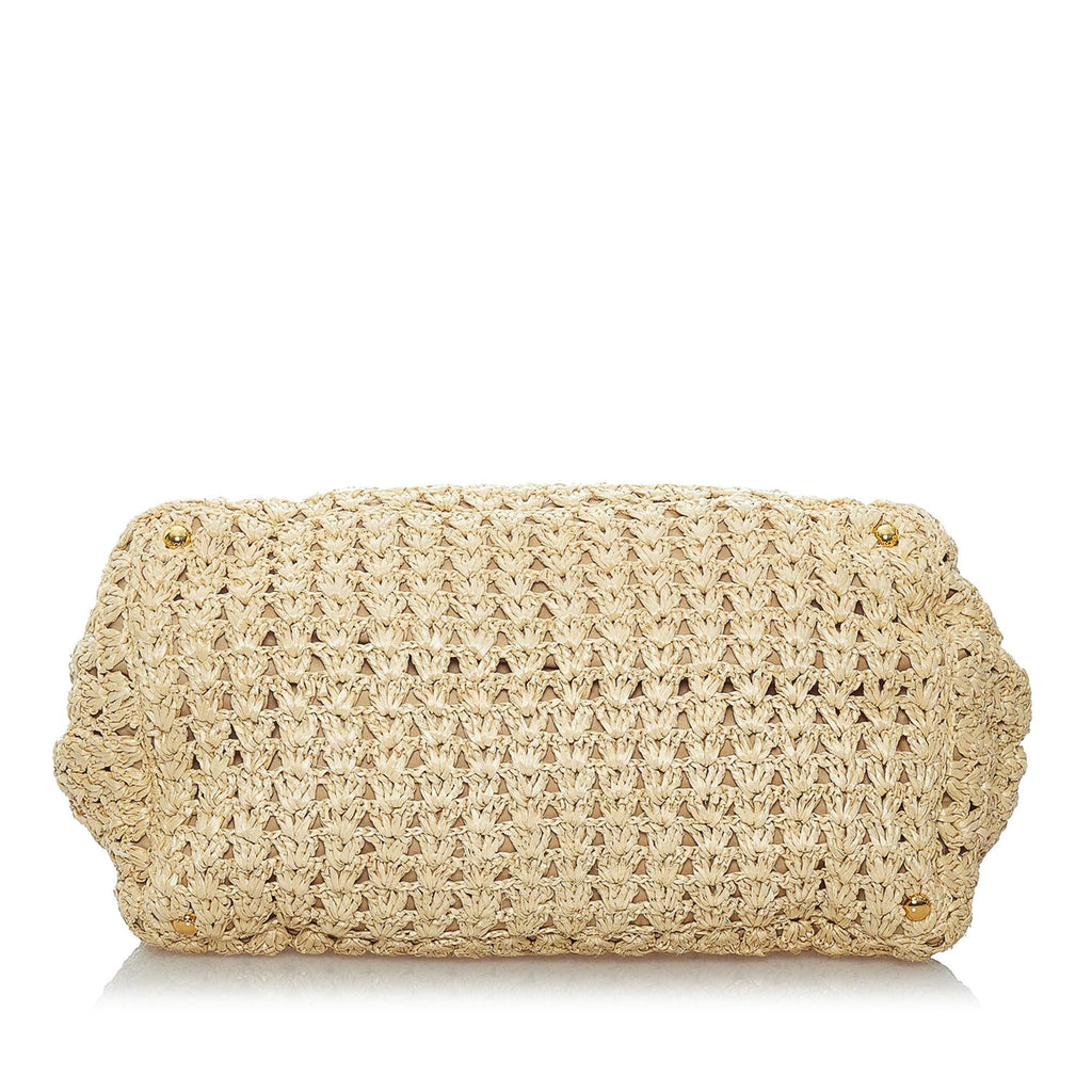 Prada Straw Tote (SHG-29948)
