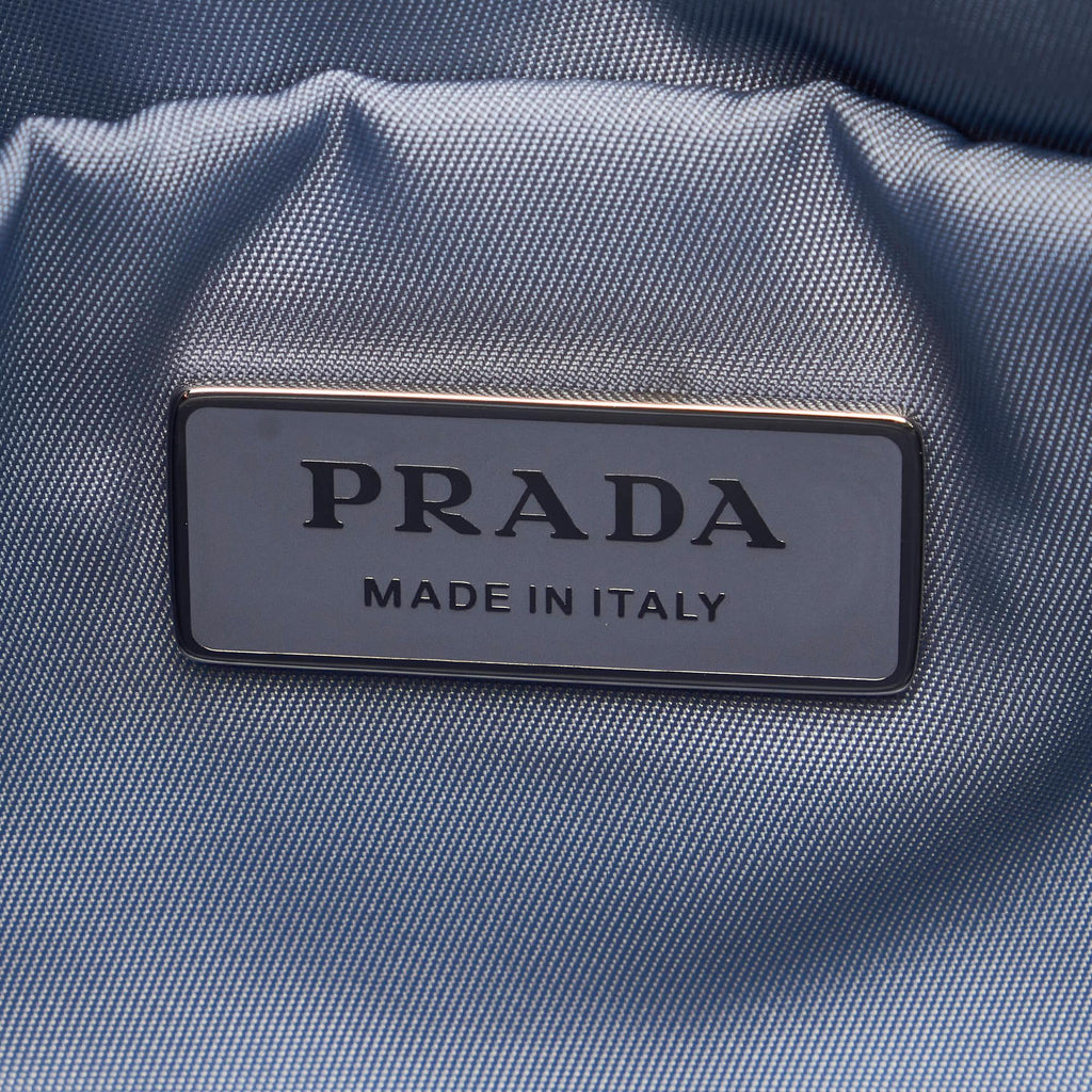 Prada Studded Etiquette Leather Tote Bag (SHG-28711)