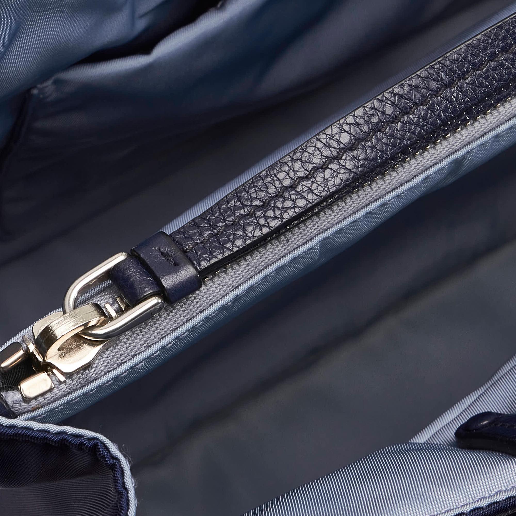 Prada Studded Etiquette Leather Tote Bag (SHG-28711)