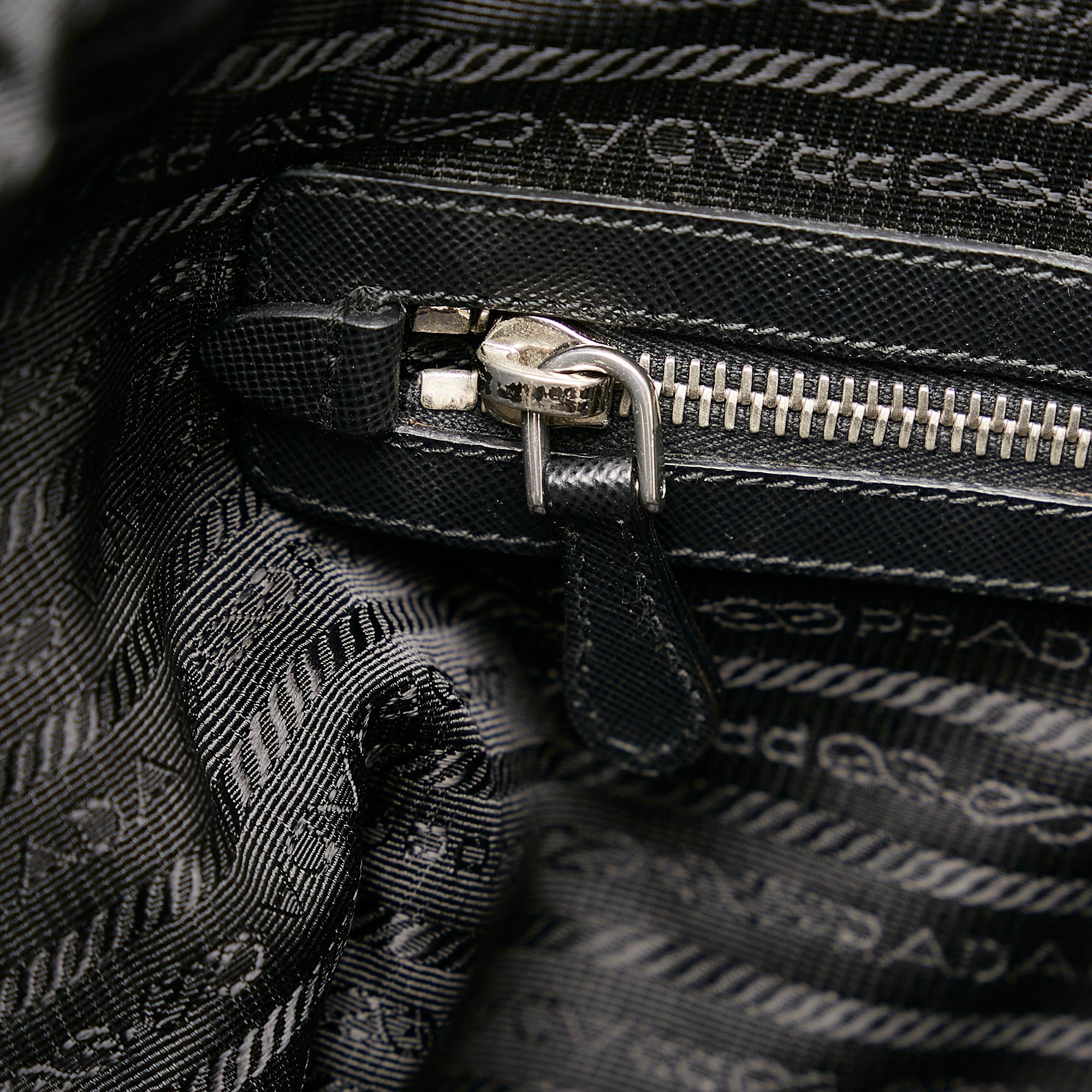 Prada Studded Tessuto Tote Bag (SHG-28533)