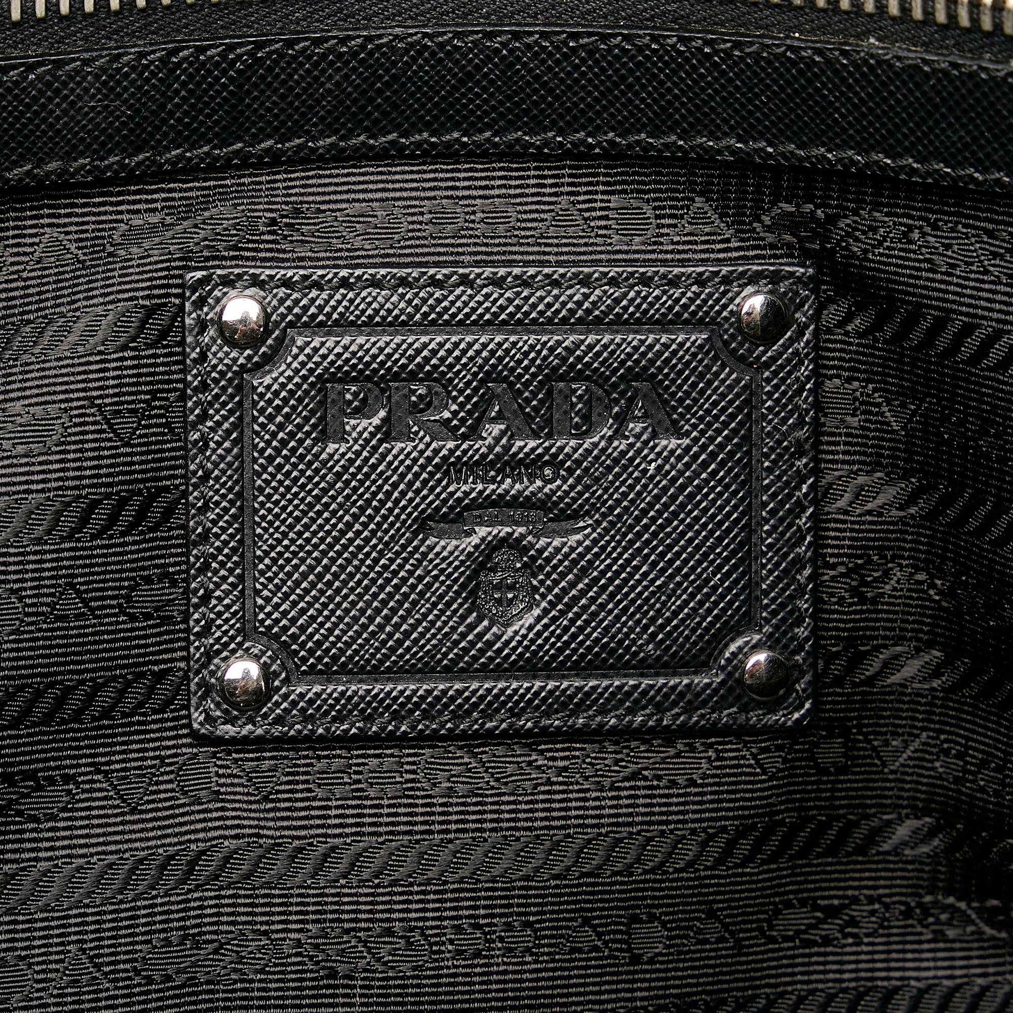 Prada Studded Tessuto Tote Bag (SHG-28533)