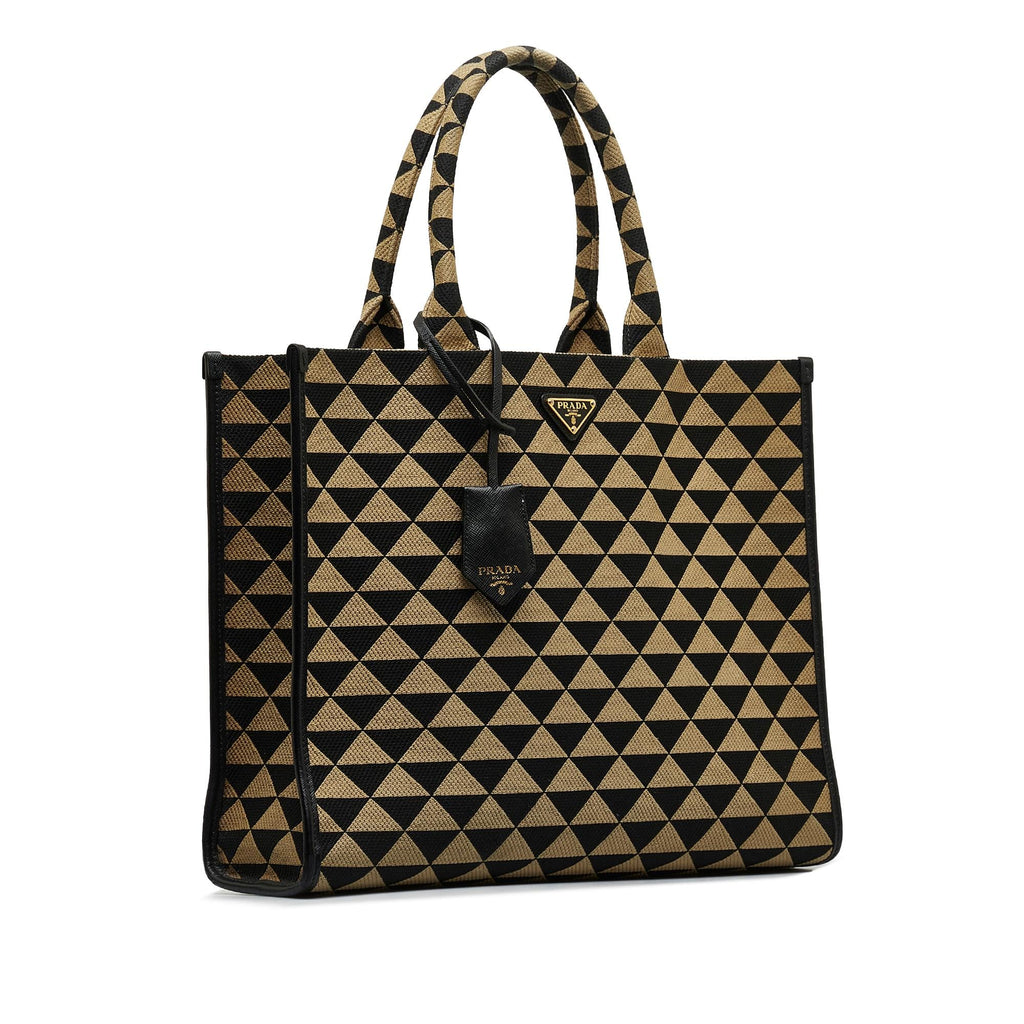 Prada Symbole Triangolo Tote (SHG-eoCrkY)