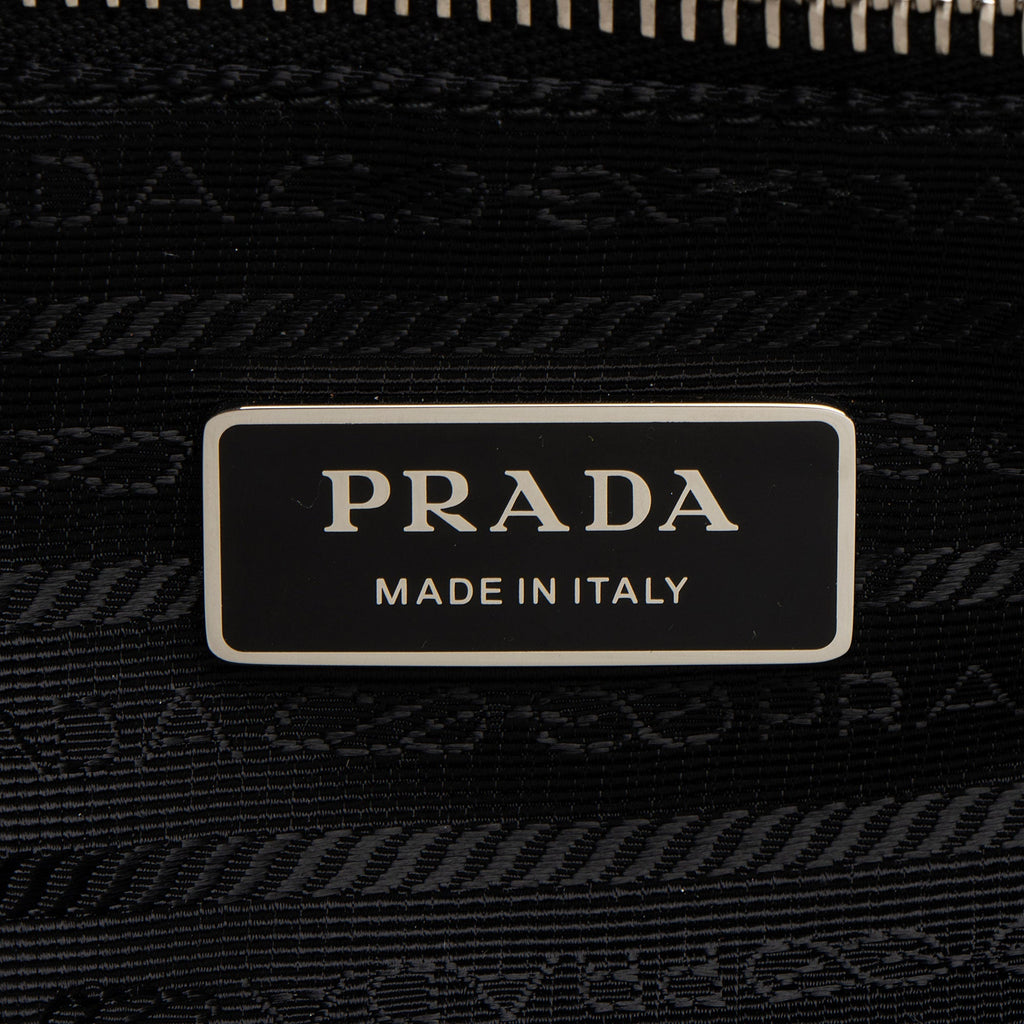 Prada Terry Cloth Logo Tote (SHF-NgTtos)