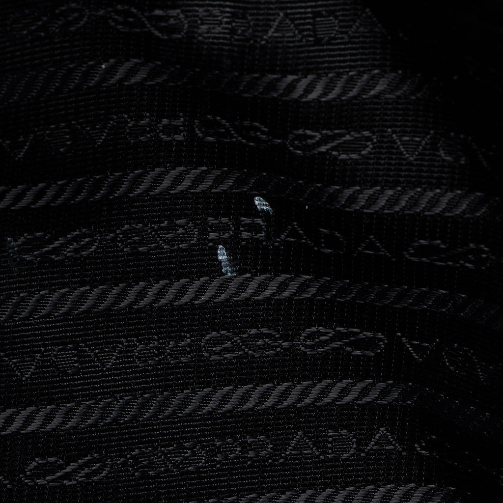 Prada Terry Cloth Logo Tote
