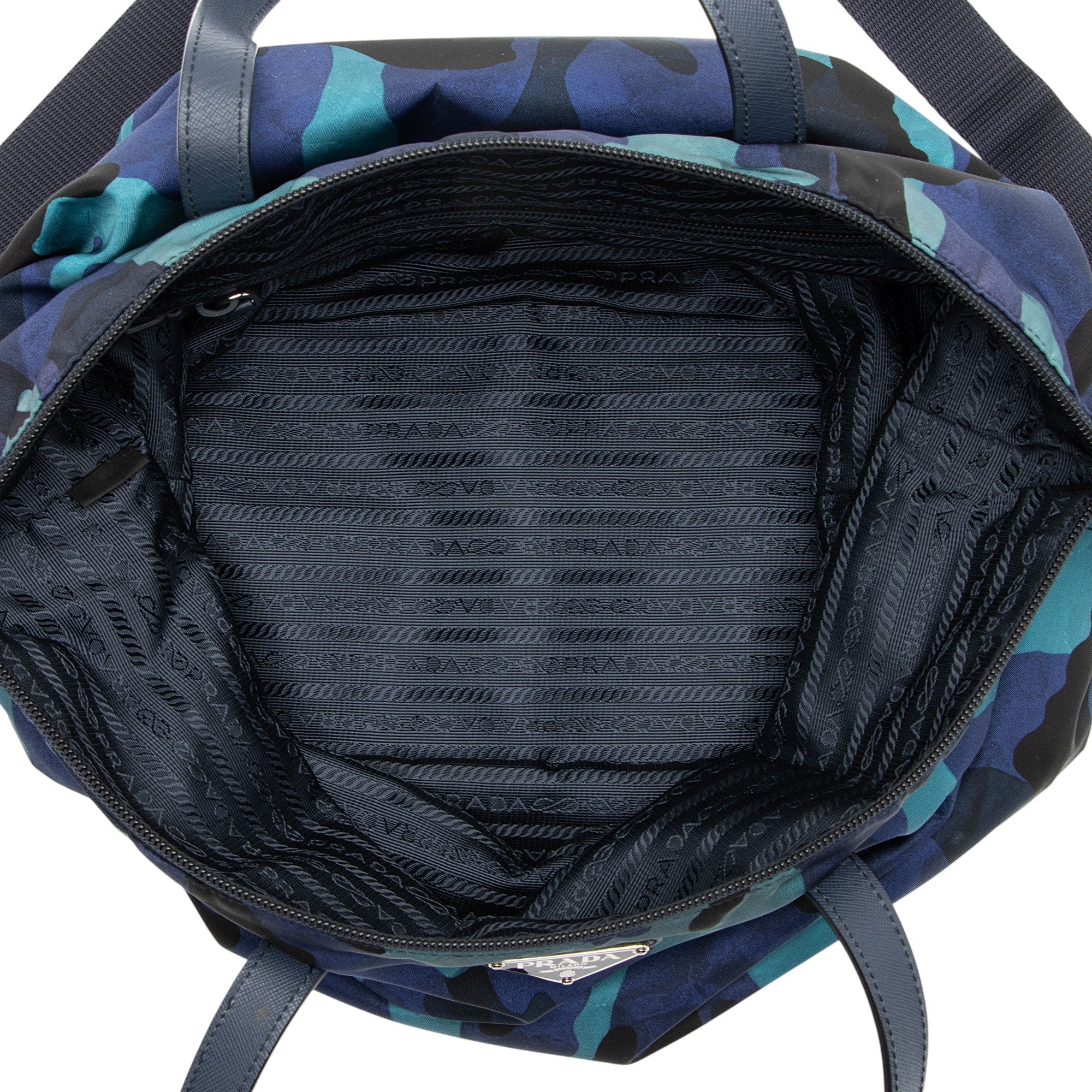 Prada Tessuto Camouflage Convertible Tote