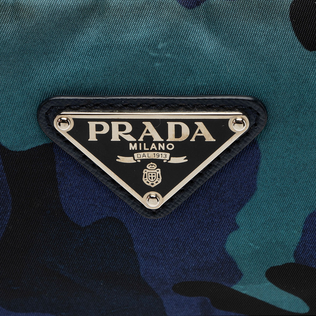 Prada Tessuto Camouflage Convertible Tote