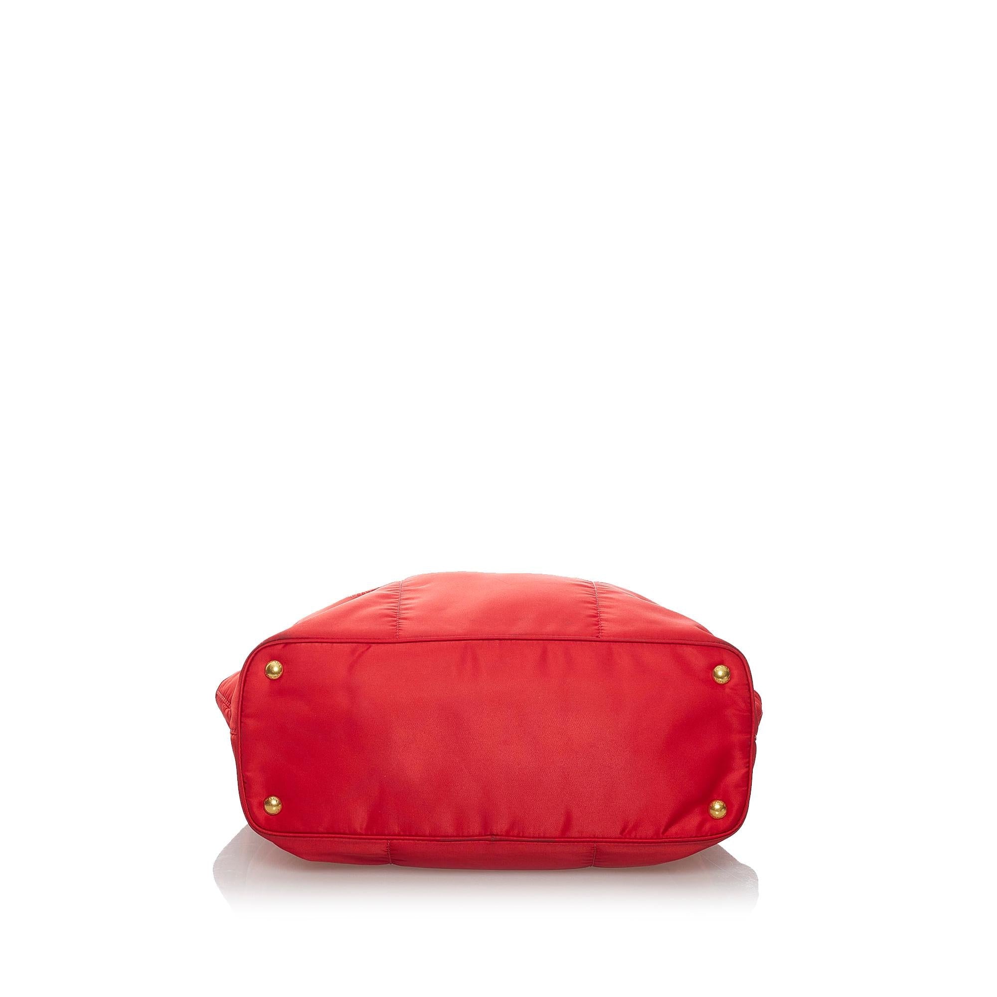 Prada Tessuto Canapa Tote Bag (SHG-29995)