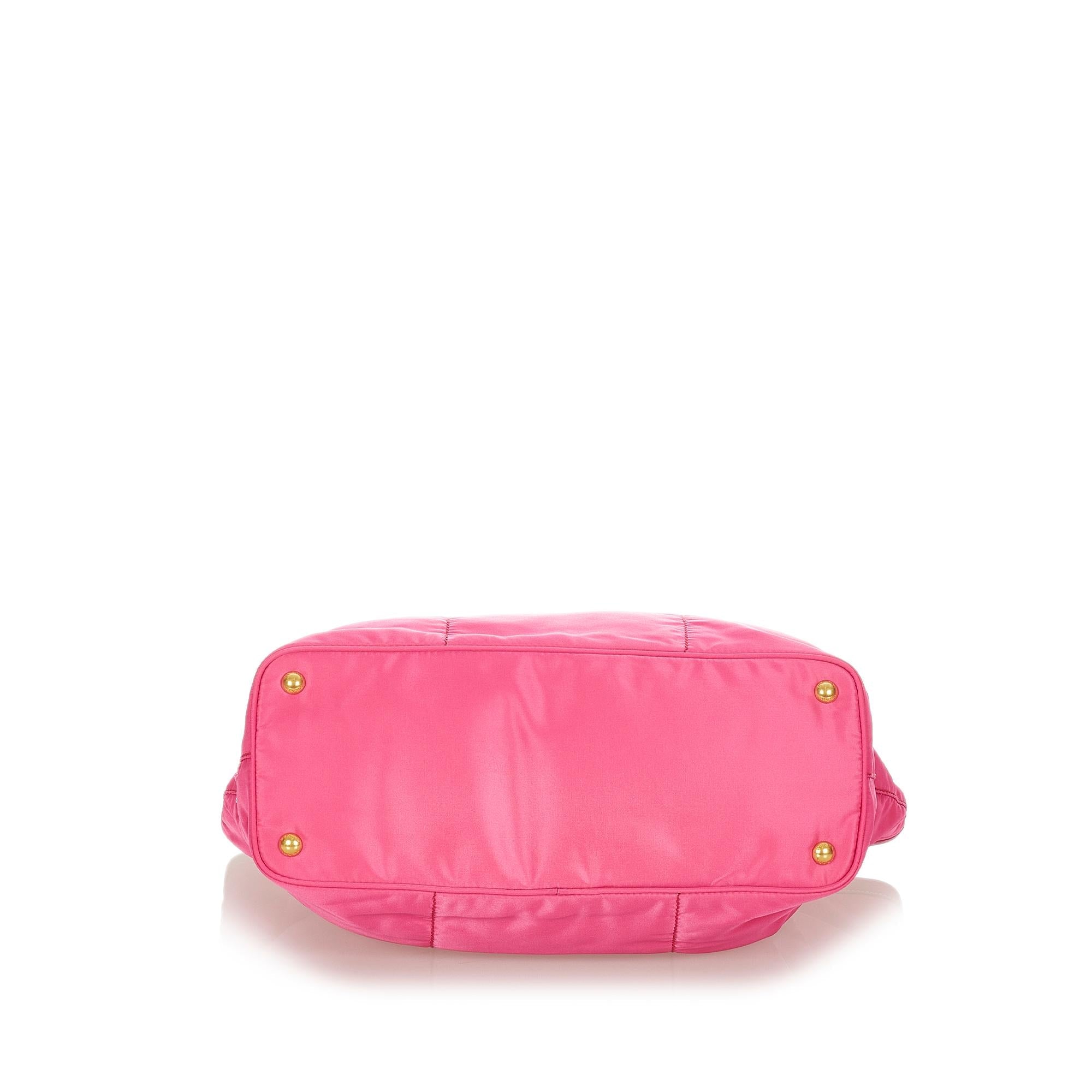 Prada Tessuto Canapa Tote Bag (SHG-31760)