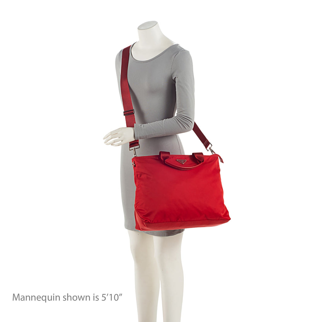 Prada Tessuto Convertible Tote (SHF-V6KZ1Z)