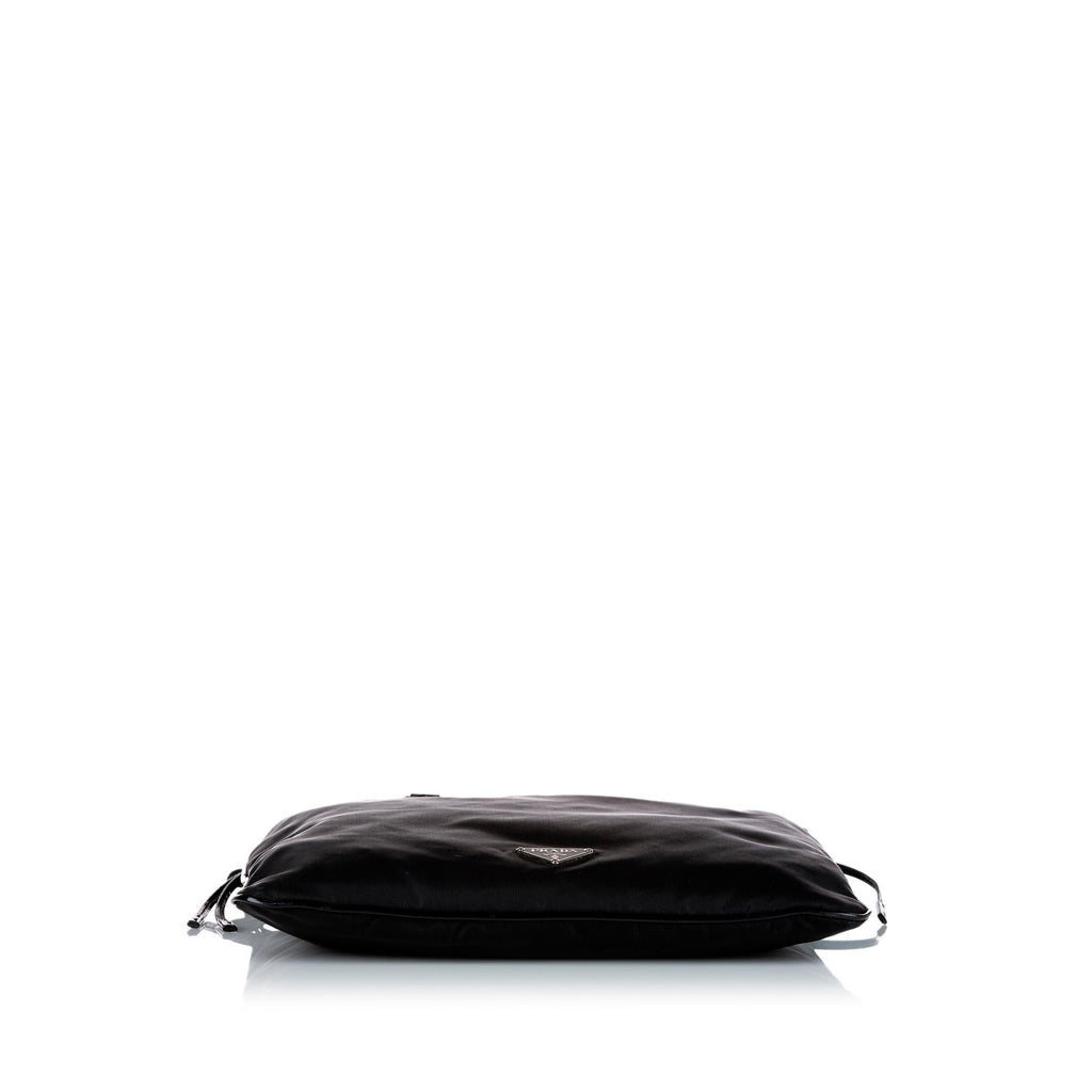Prada Tessuto Drawstring Shopper Tote Bag (SHG-21574)