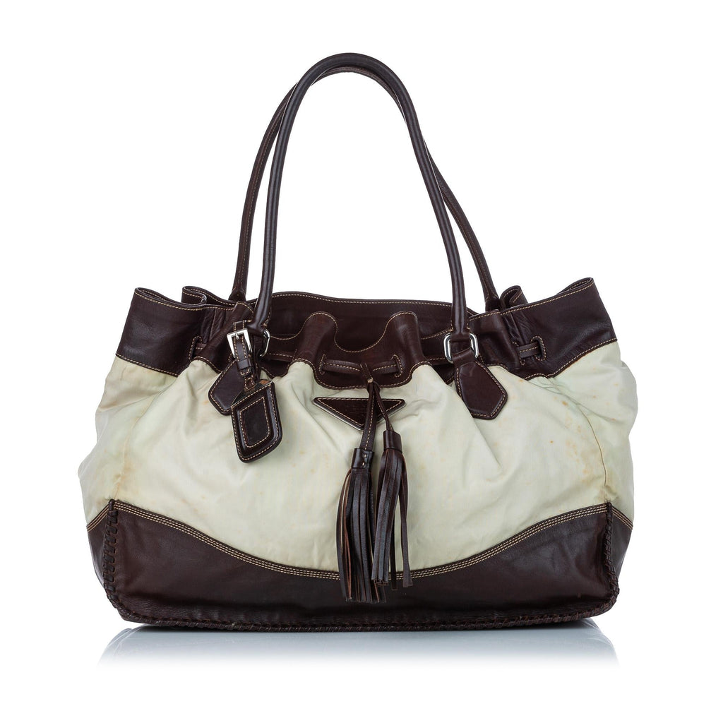 Prada Tessuto Drawstring Tote Bag (SHG-37586)