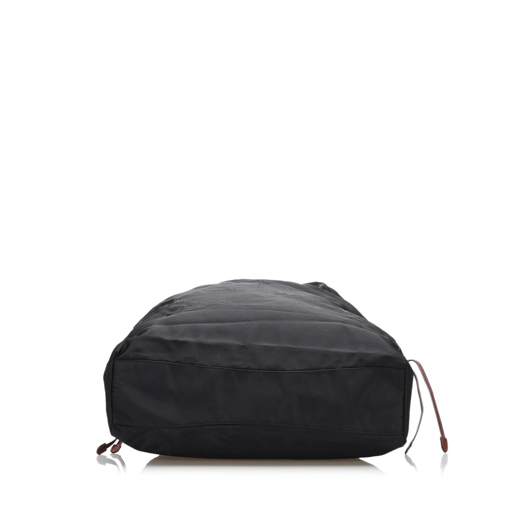 Prada Tessuto Drawstring Tote (SHG-doD2Ev)