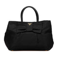 Prada Tessuto Fiocco Bow Tote