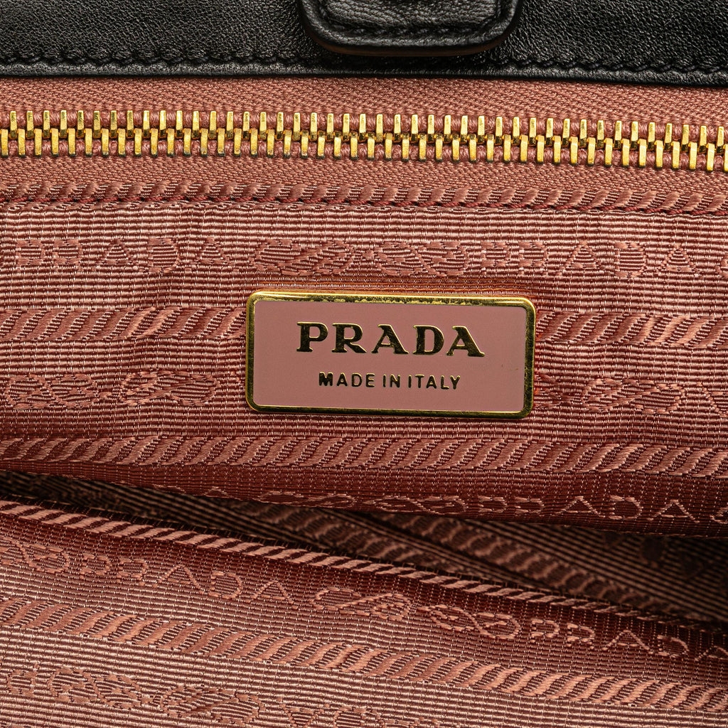 Prada Tessuto Fiocco Bow Tote