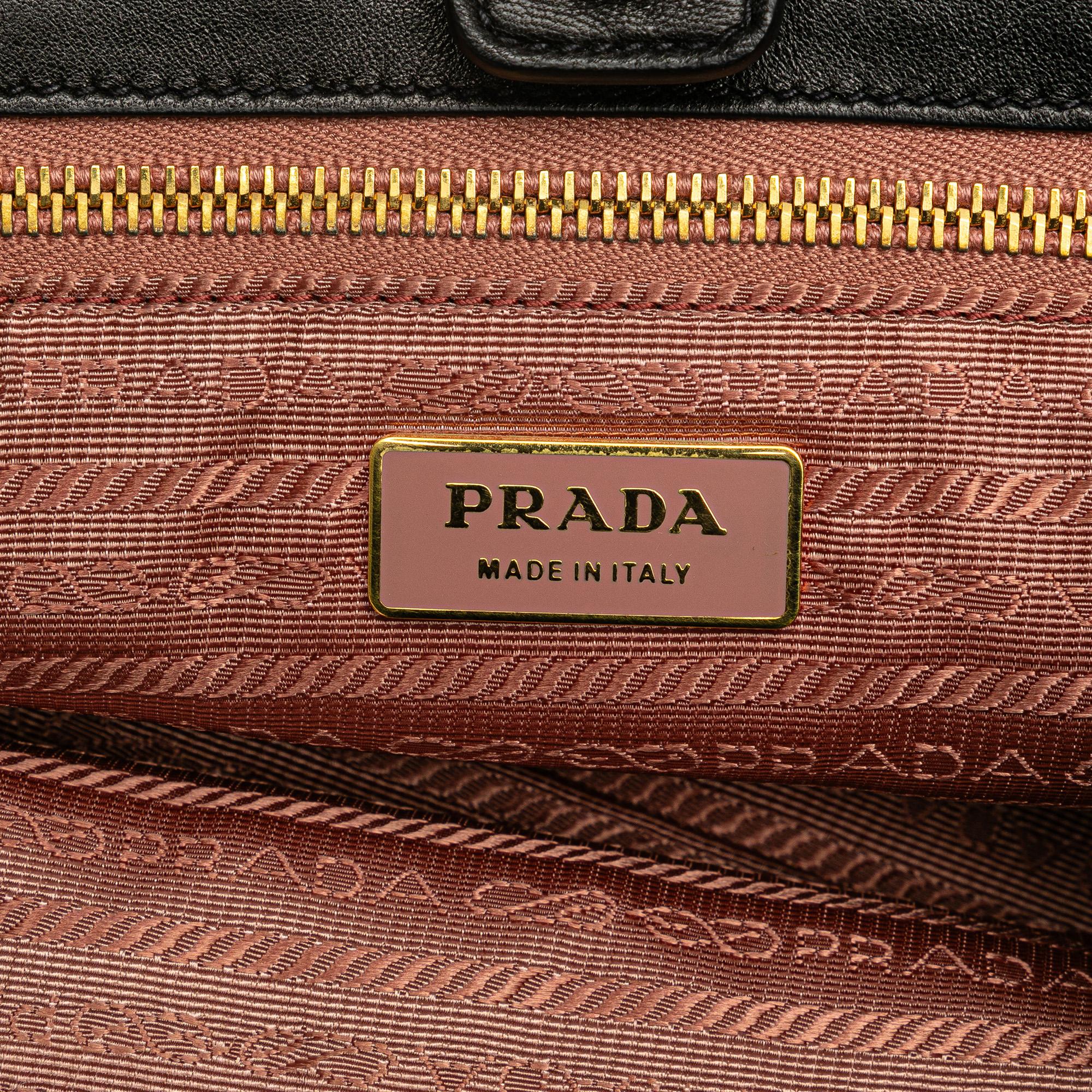Prada Tessuto Fiocco Bow Tote