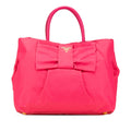 Prada Tessuto Fiocco Bow Tote