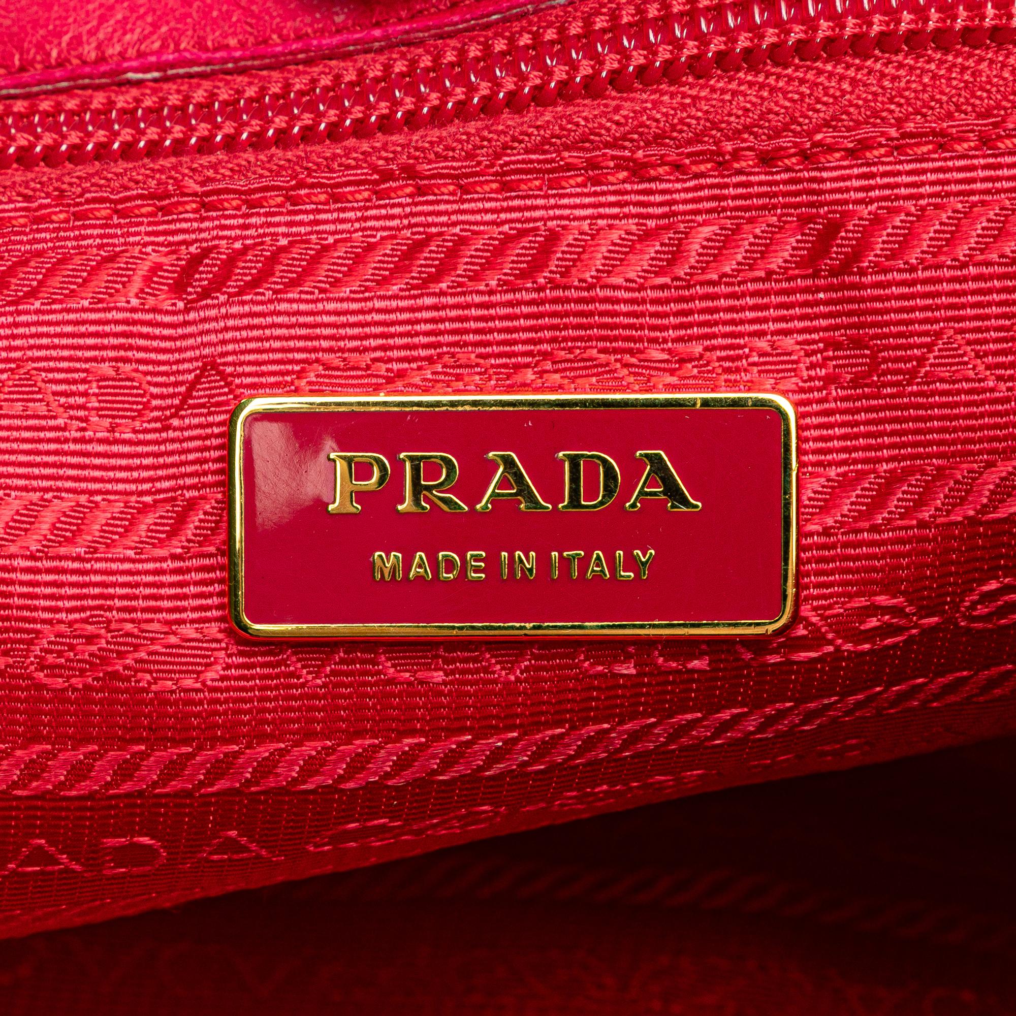 Prada Tessuto Fiocco Bow Tote