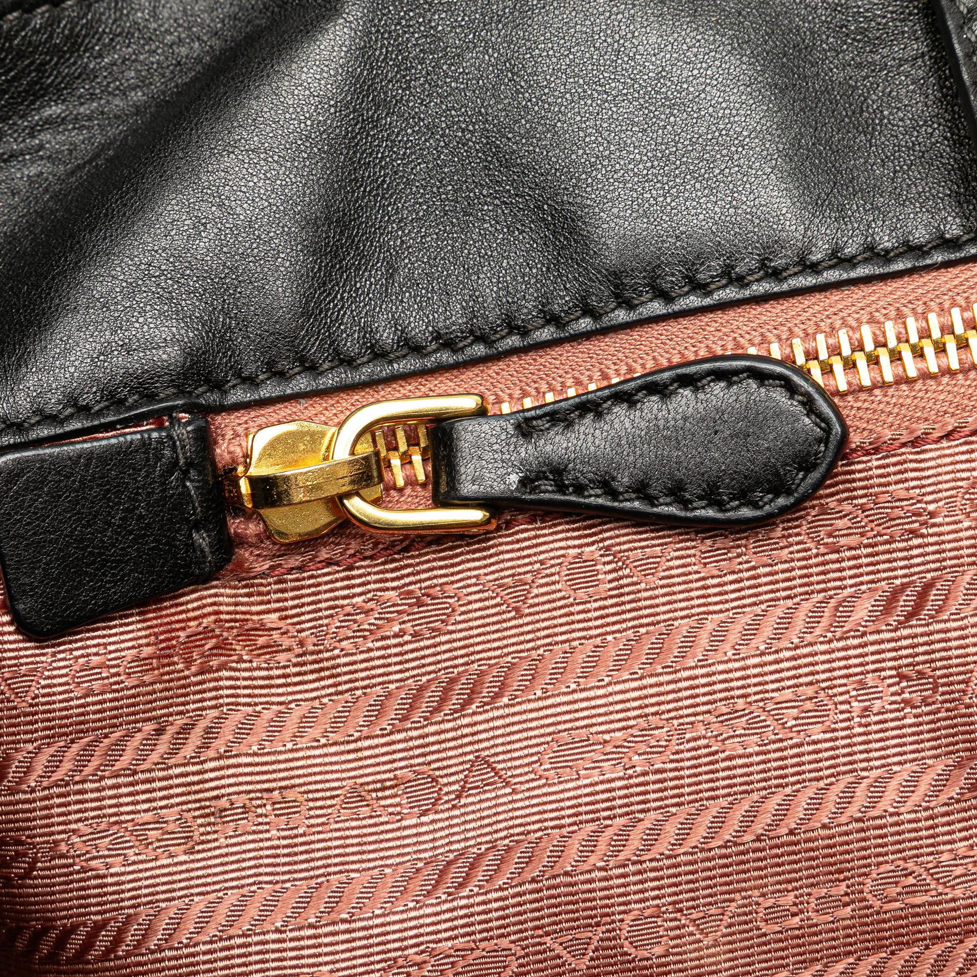 Prada Tessuto Fiocco Bow Tote