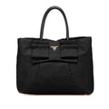 Prada Tessuto Fiocco Bow Tote
