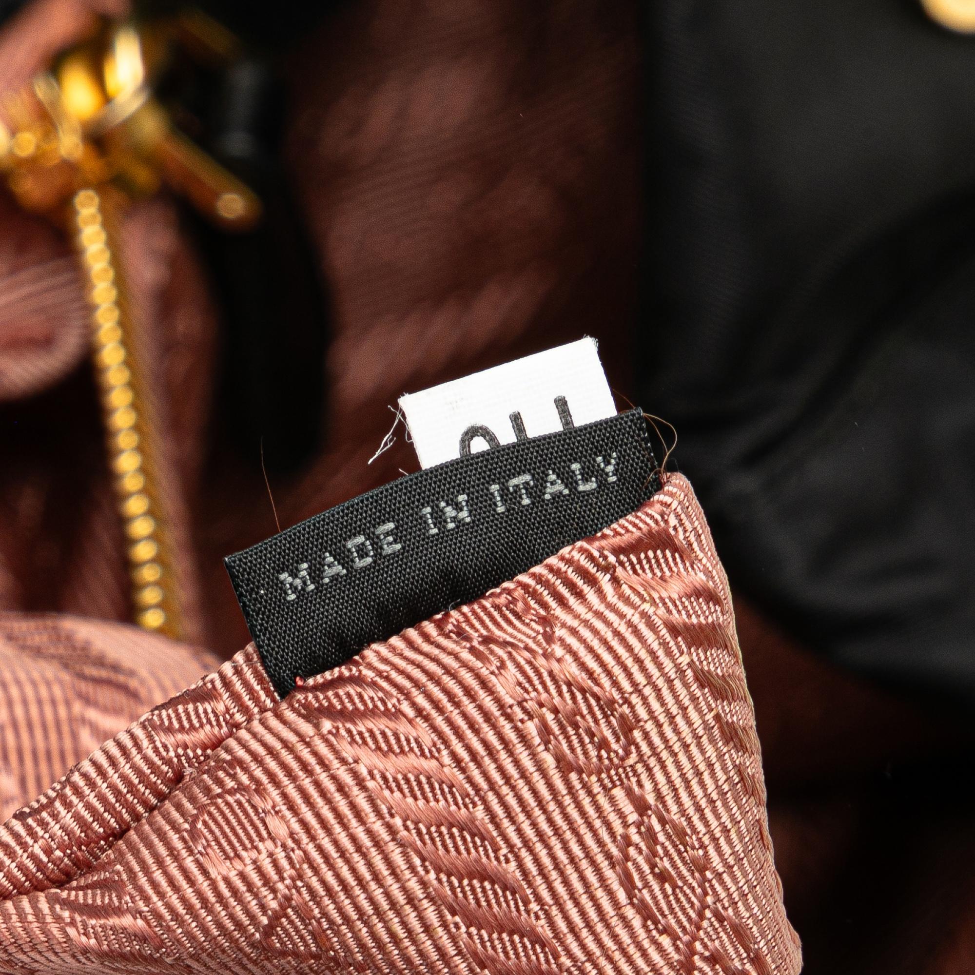 Prada Tessuto Fiocco Bow Tote