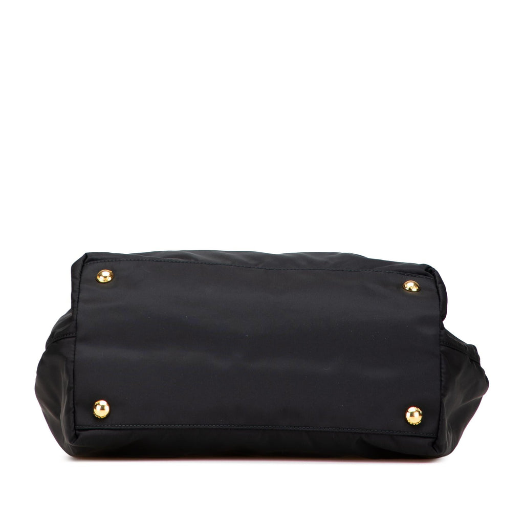 Prada Tessuto Fiocco Bow Tote