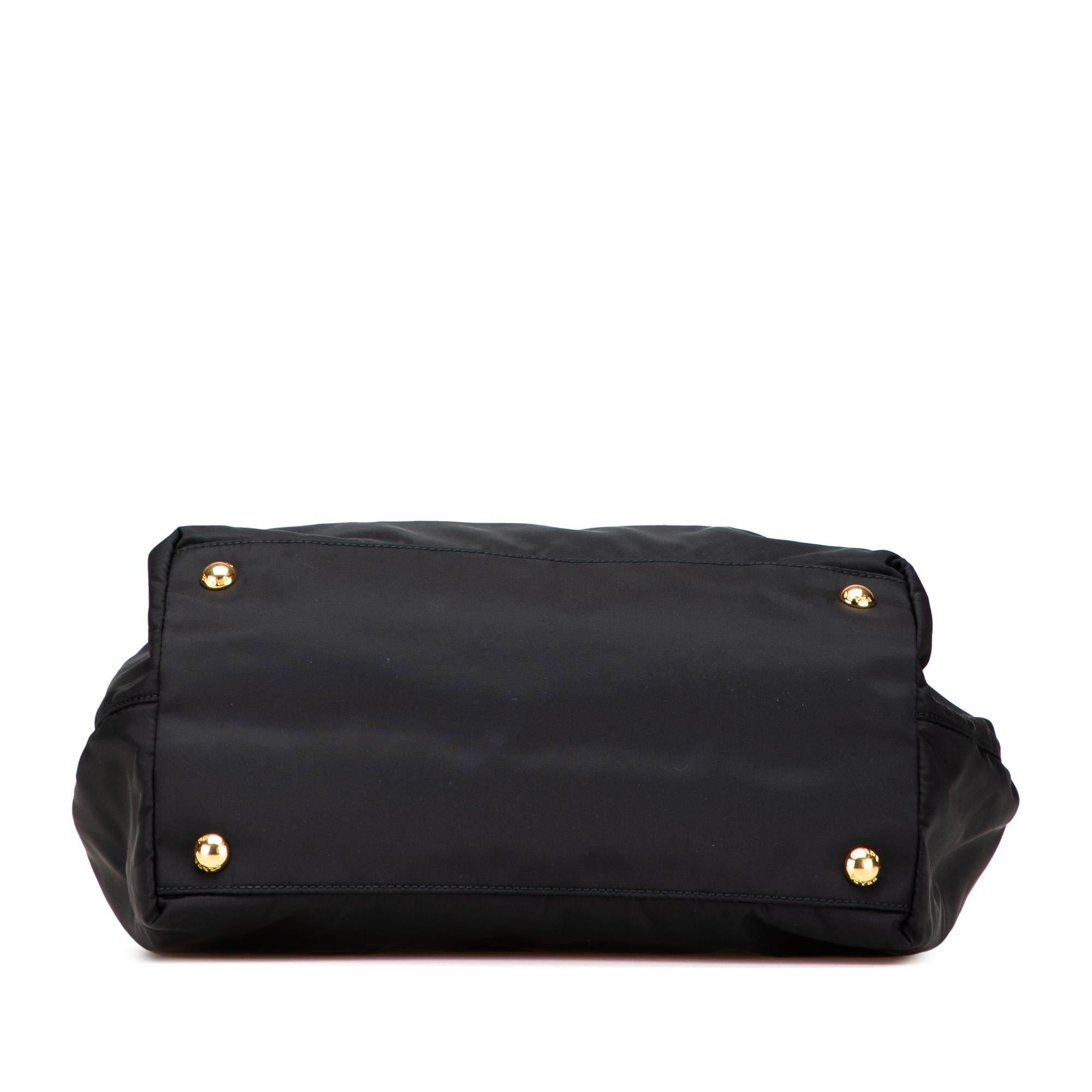 Prada Tessuto Fiocco Bow Tote