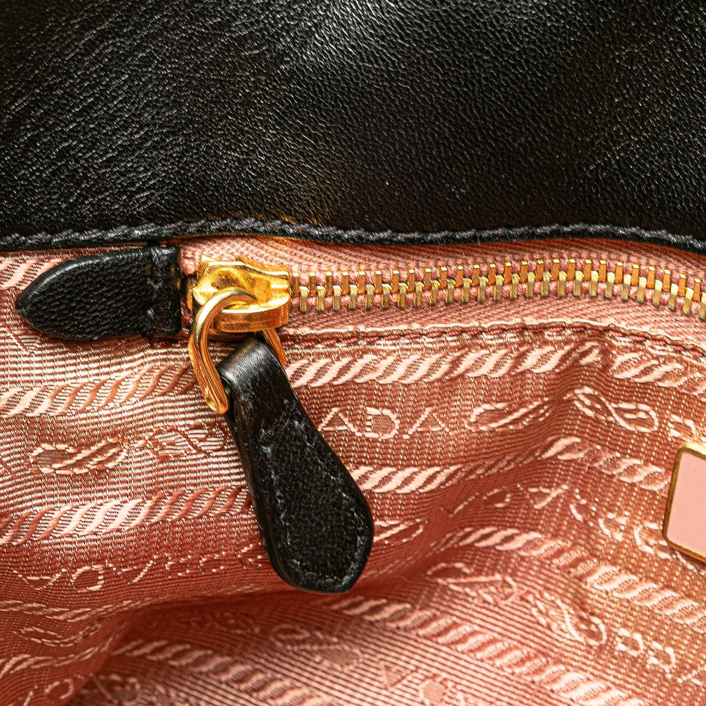 Prada Tessuto Fiocco Bow Tote