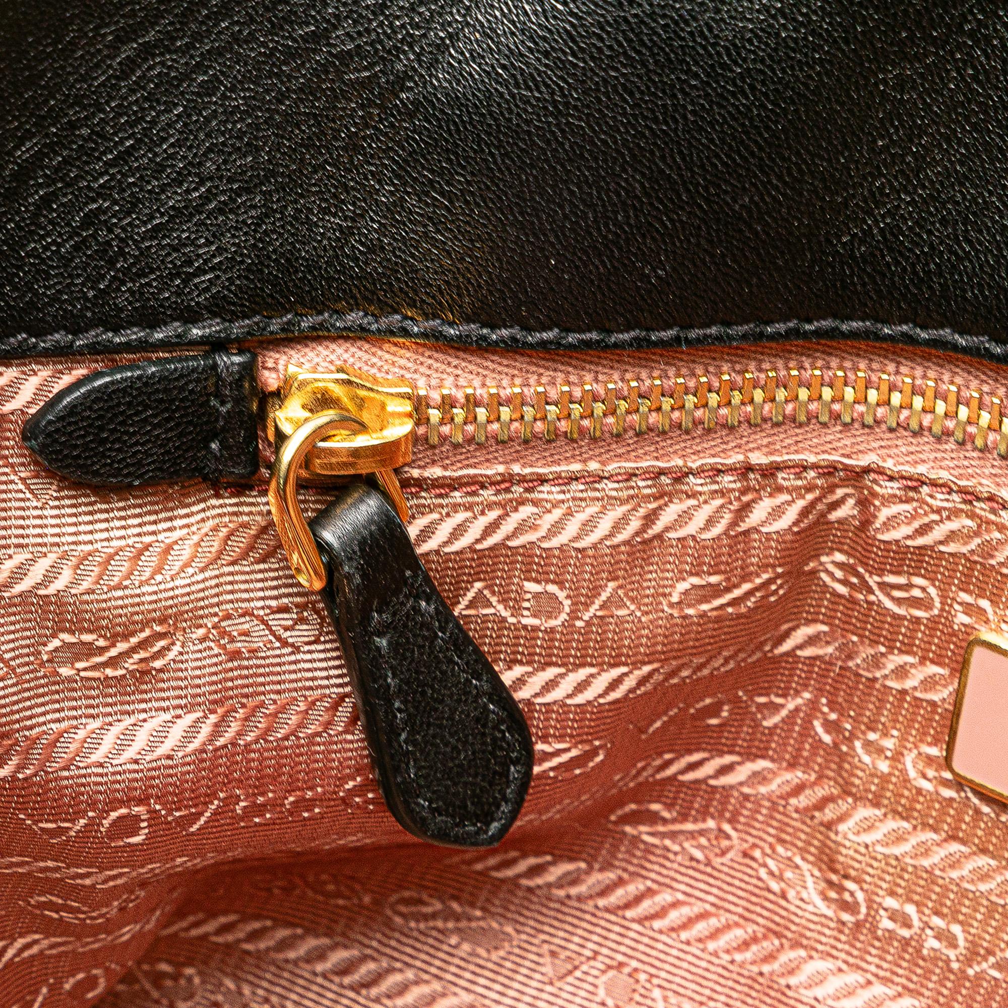Prada Tessuto Fiocco Bow Tote