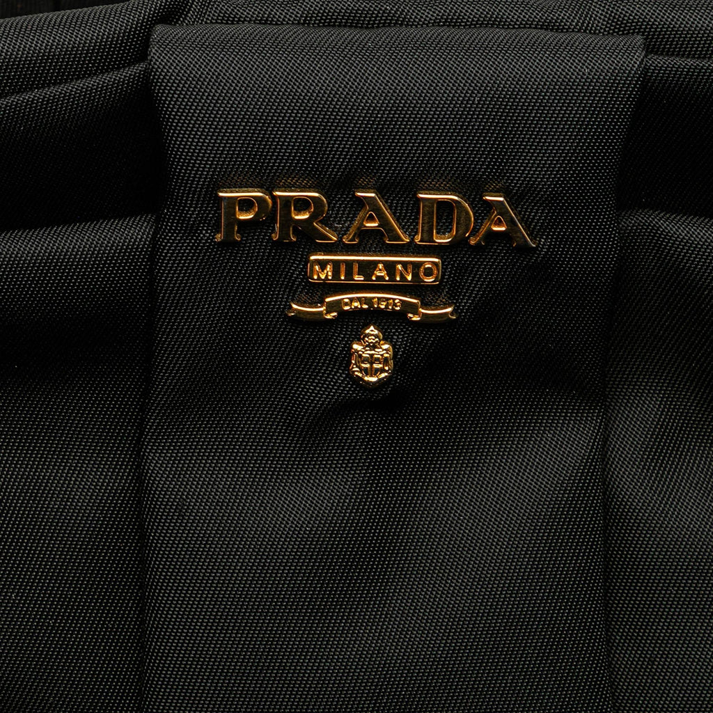 Prada Tessuto Fiocco Bow Tote