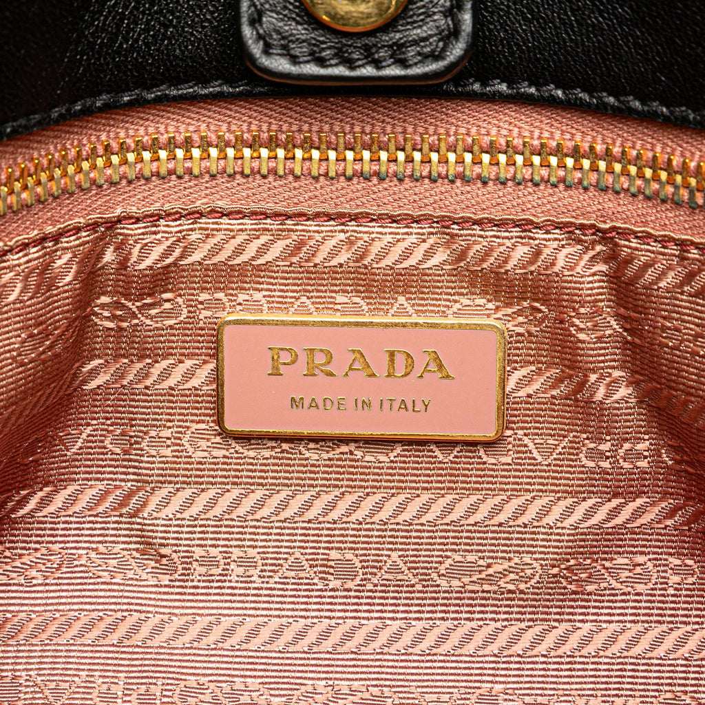 Prada Tessuto Fiocco Bow Tote