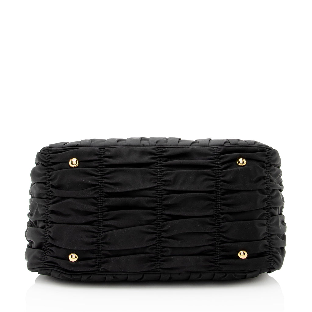 Prada Tessuto Gaufre Convertible Tote (SHF-22812)