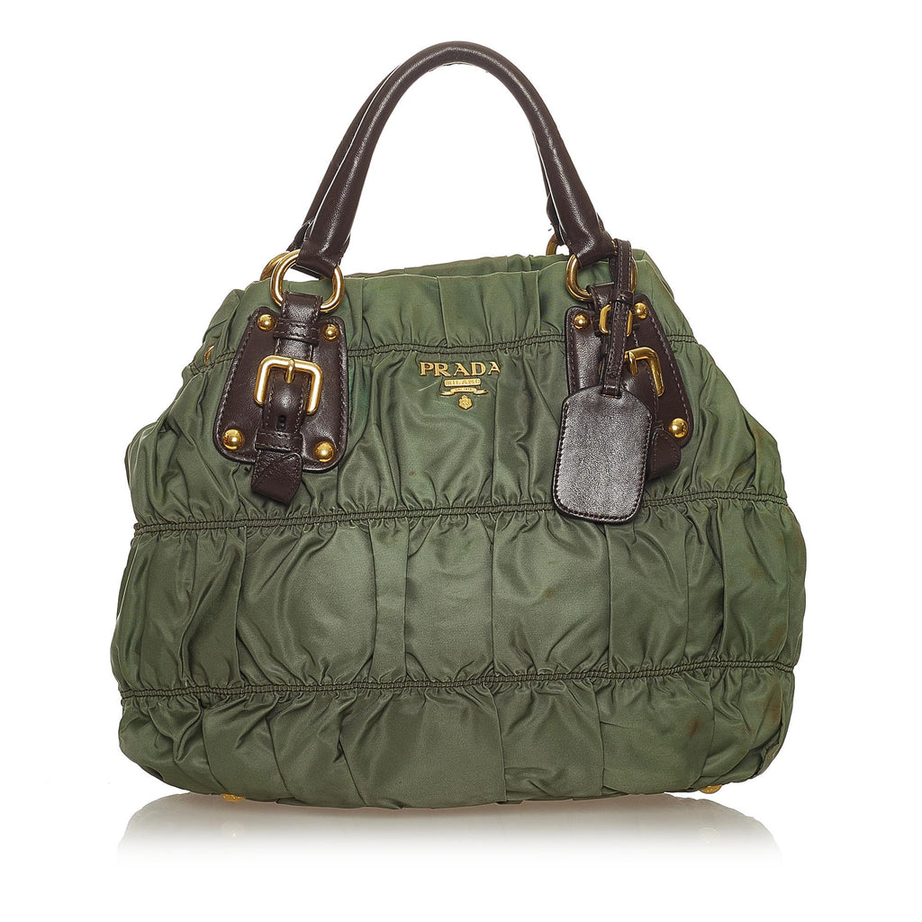 Prada Tessuto Gaufre Tote Bag (SHG-27629)