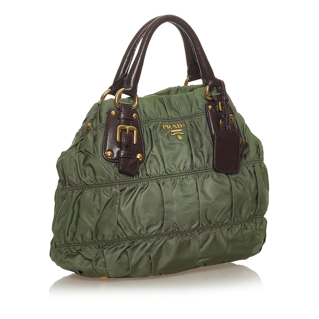 Prada Tessuto Gaufre Tote Bag (SHG-27629)