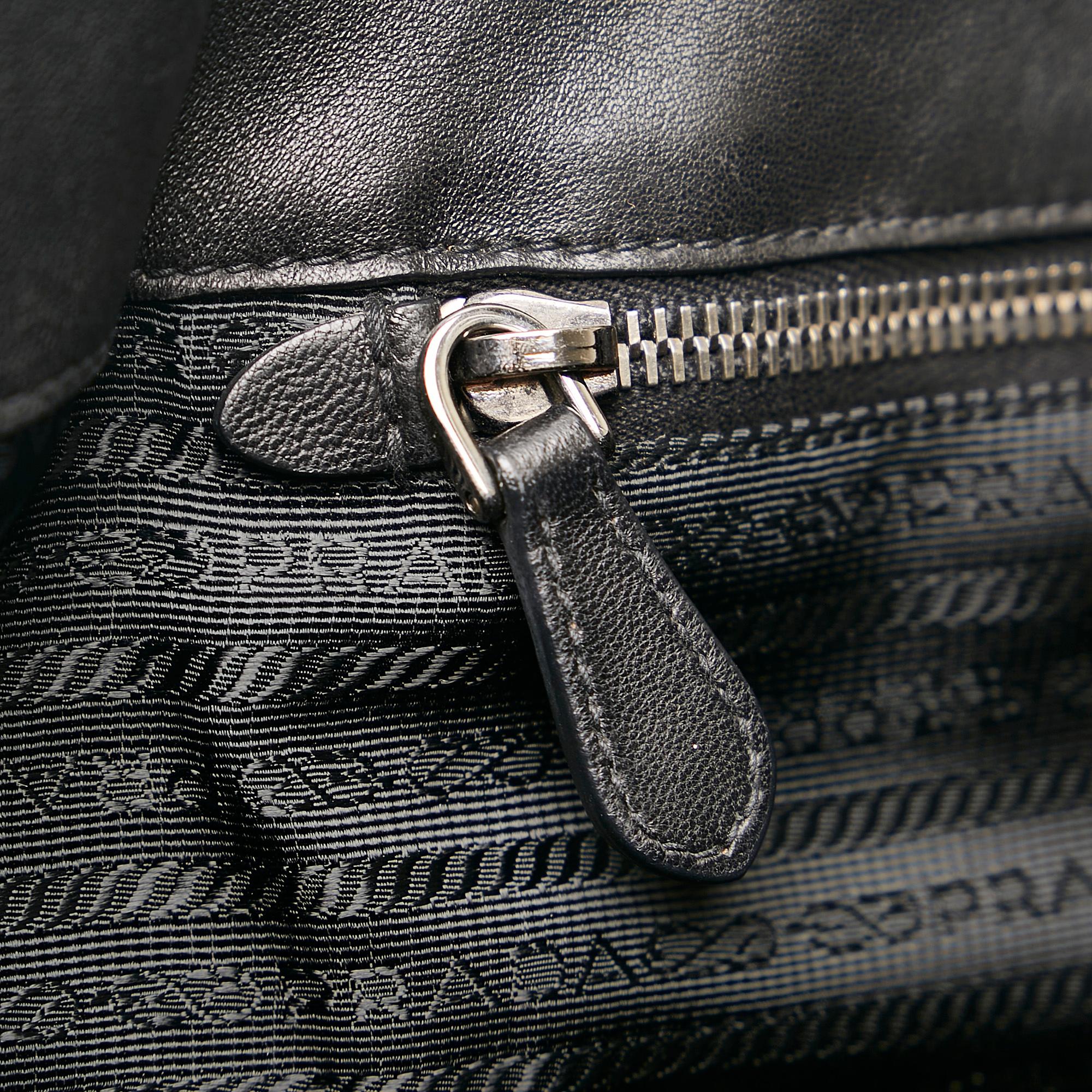 Prada Tessuto Gaufre Tote Bag (SHG-35118)