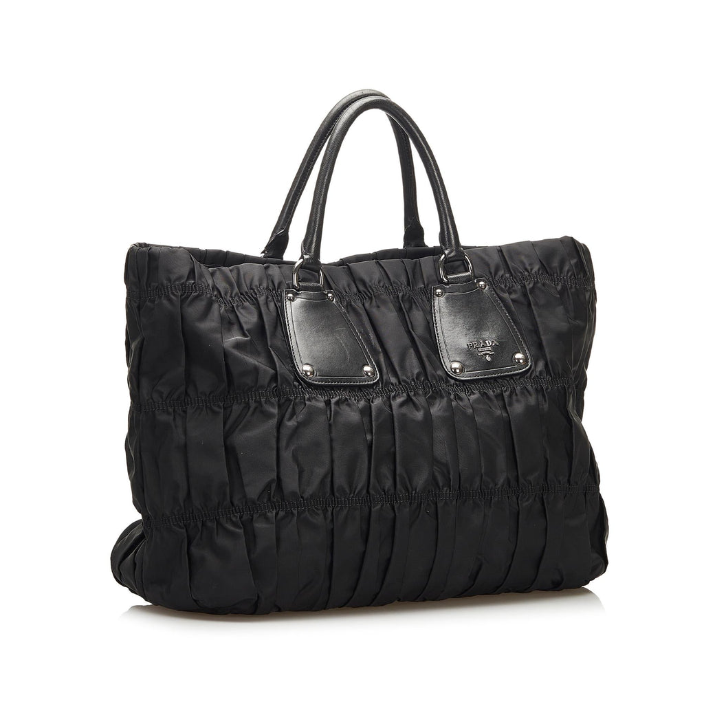 Prada Tessuto Gaufre Tote Bag (SHG-35118)