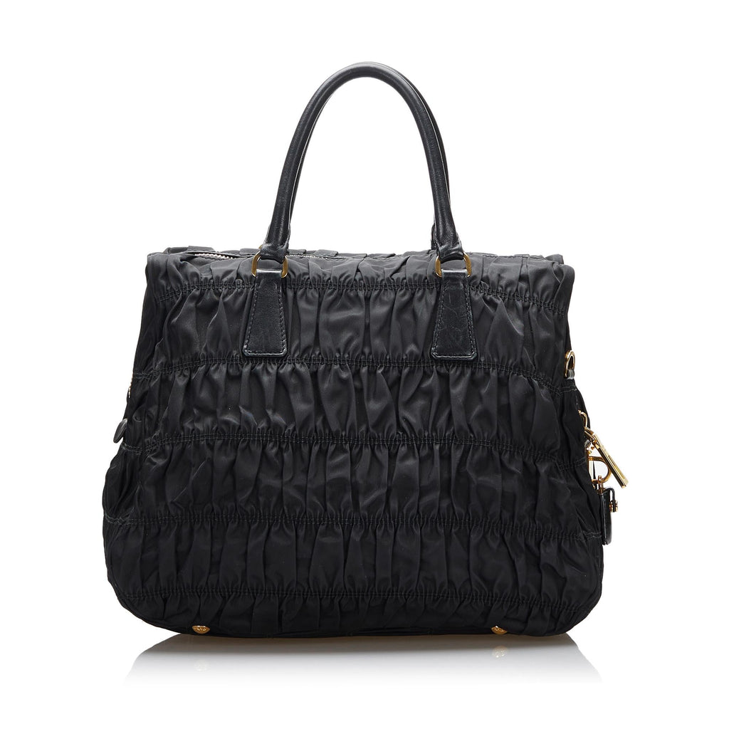 Prada Tessuto Gaufre Tote Bag (SHG-0szrJS)