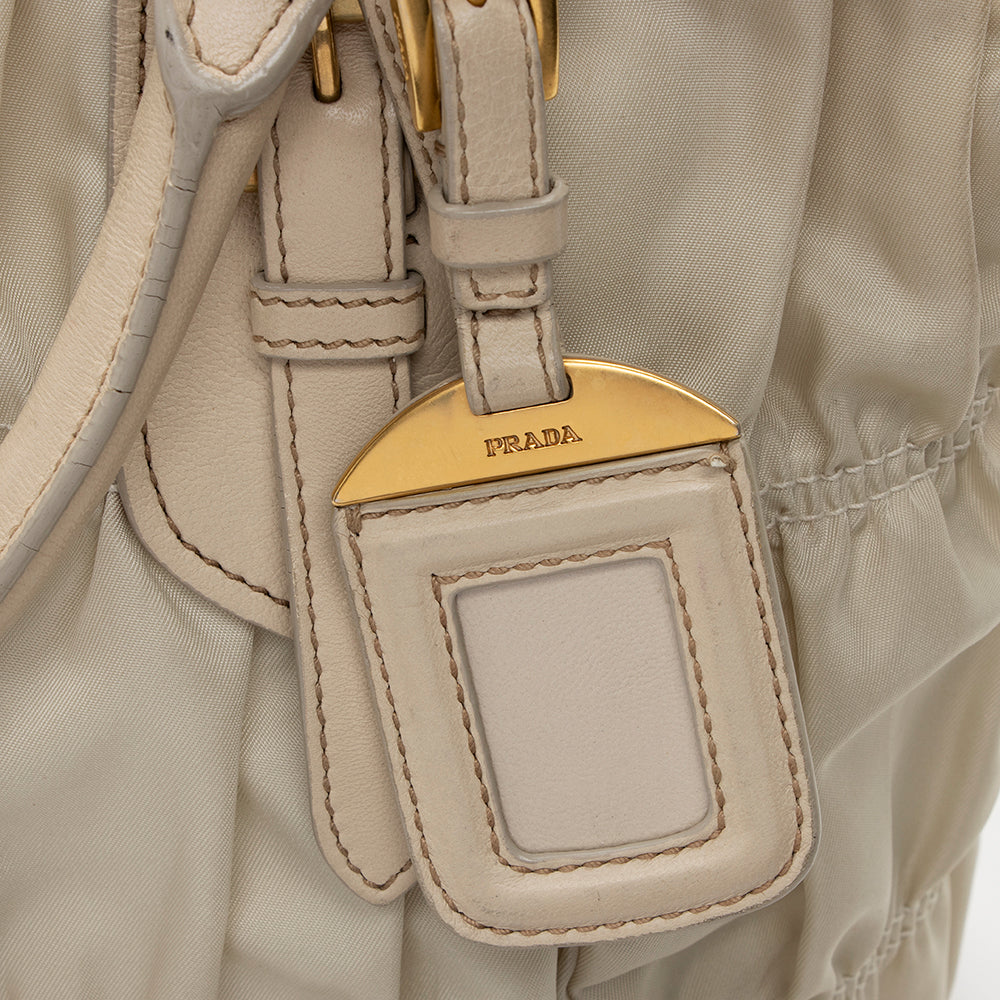 Prada Tessuto Gaufre Tote - FINAL SALE (SHF-15429)