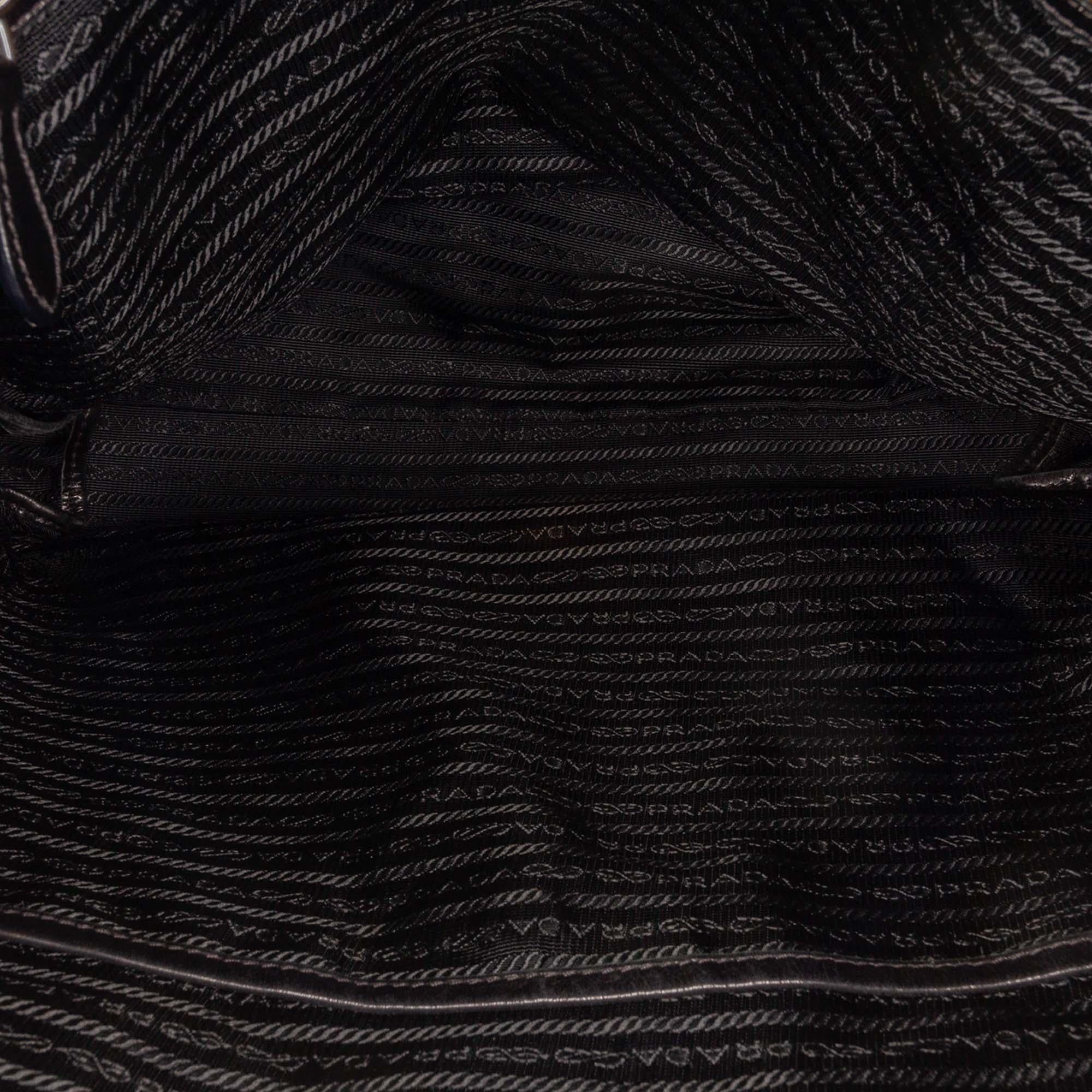 Prada Tessuto Nappa Waves Tote Bag (SHG-31512)