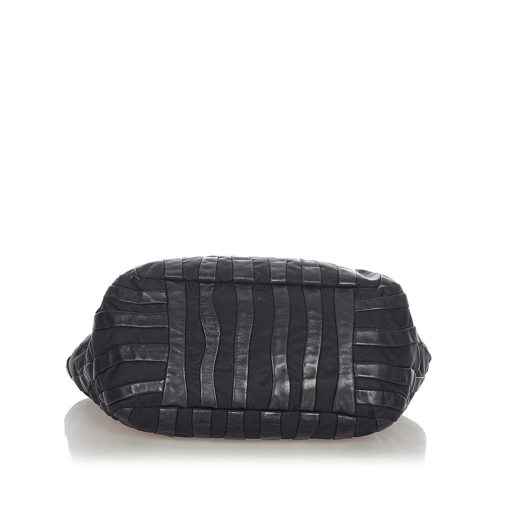 Prada Tessuto Nappa Waves Tote Bag (SHG-31936)