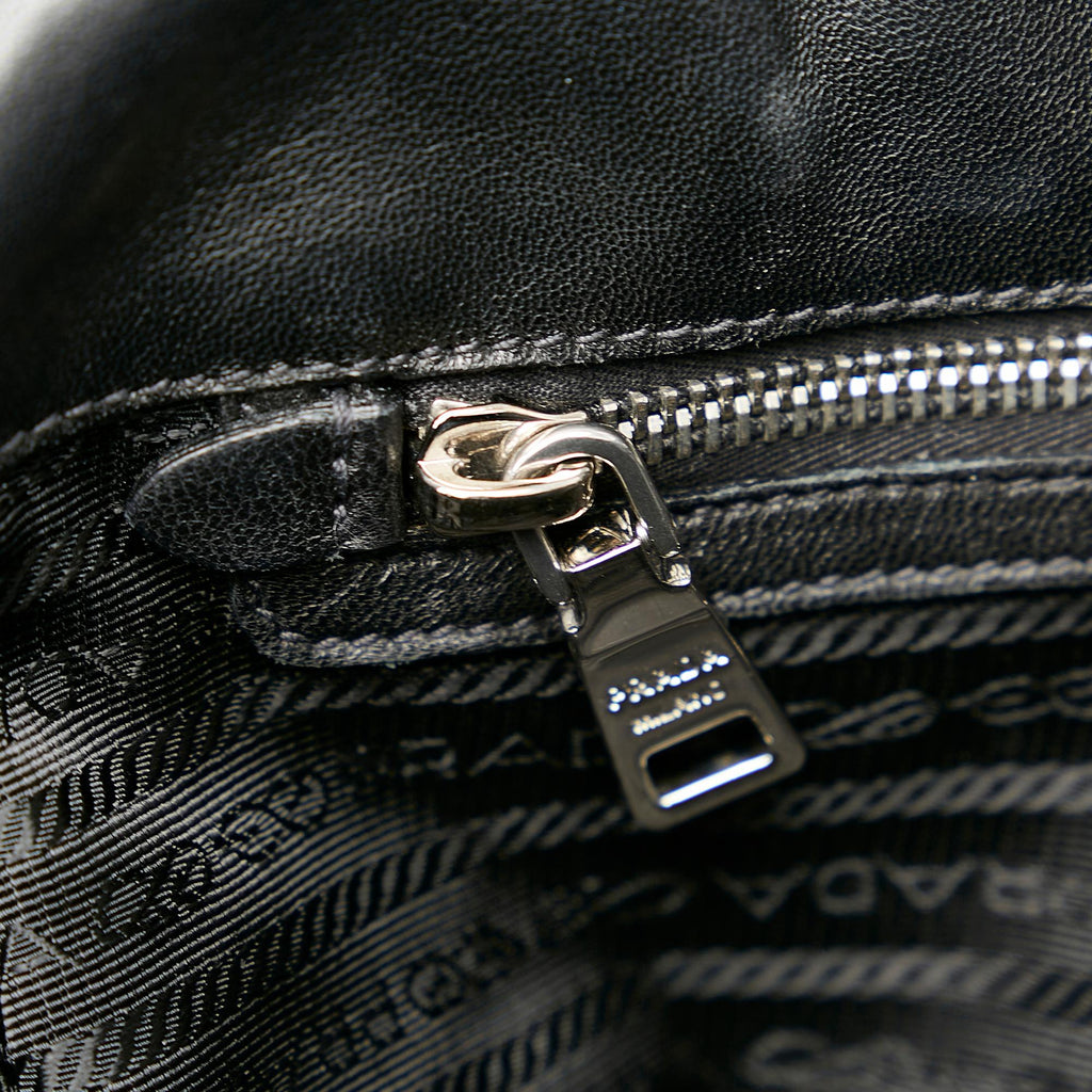 Prada Tessuto Nappa Waves Tote Bag (SHG-31936)